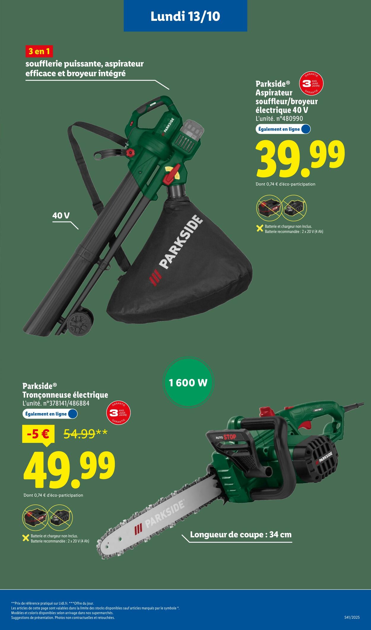 Catalogue Lidl 09.10.2025 - 15.10.2025