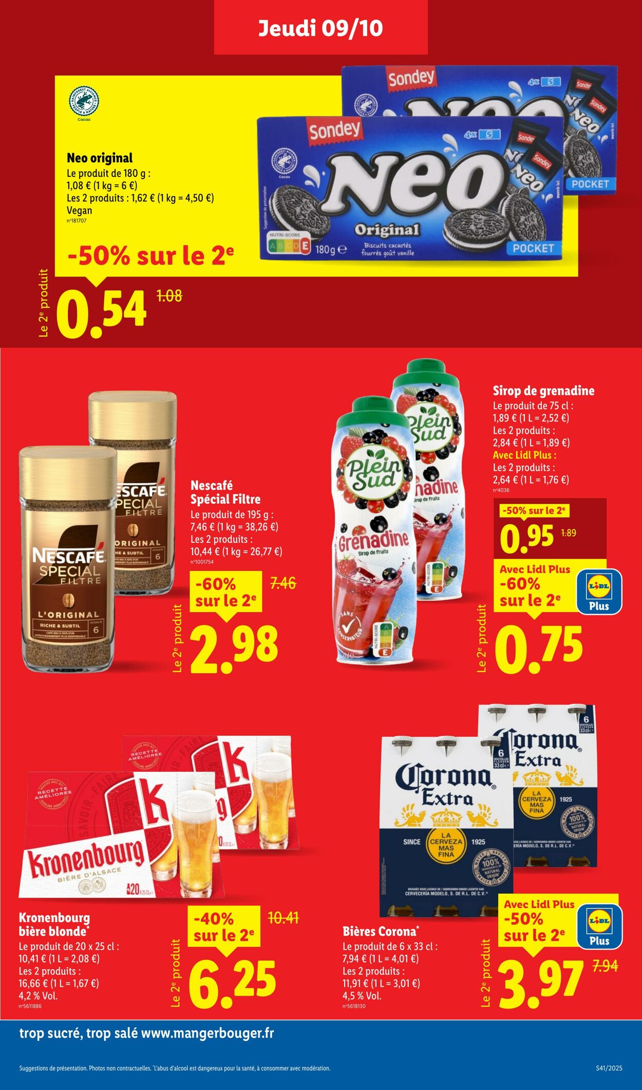 Catalogue Lidl 09.10.2025 - 15.10.2025