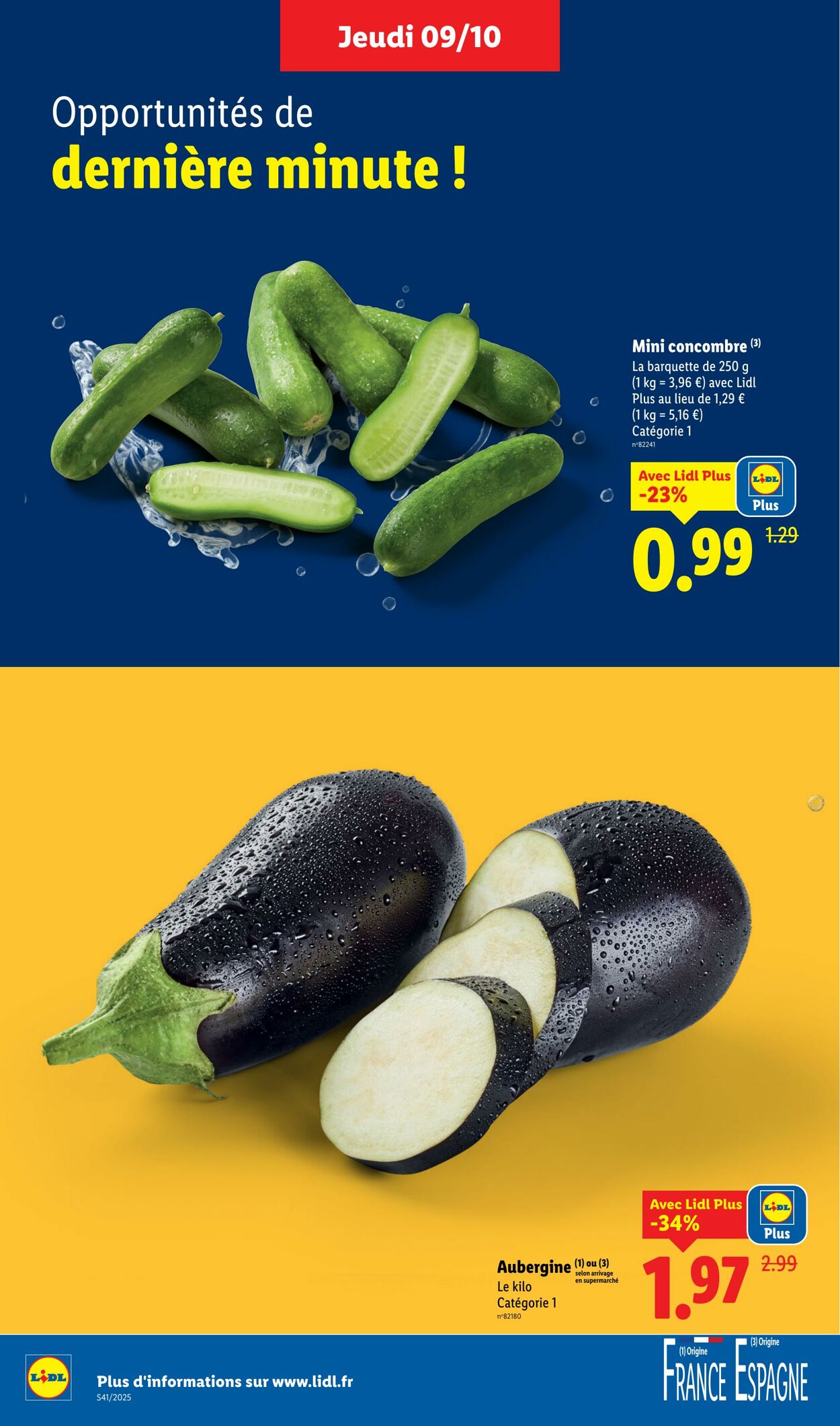 Catalogue Lidl 09.10.2025 - 15.10.2025