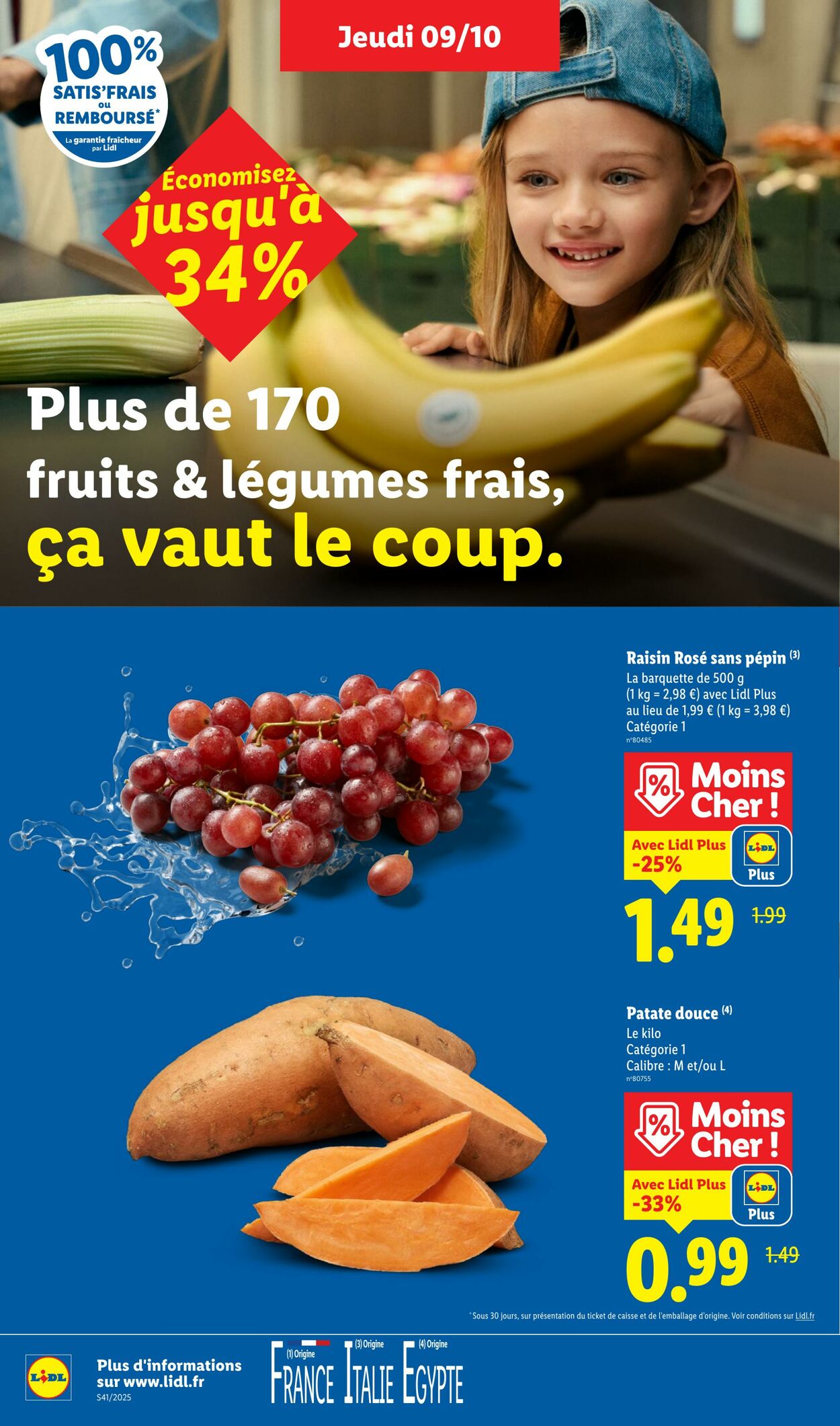 Catalogue Lidl 09.10.2025 - 15.10.2025