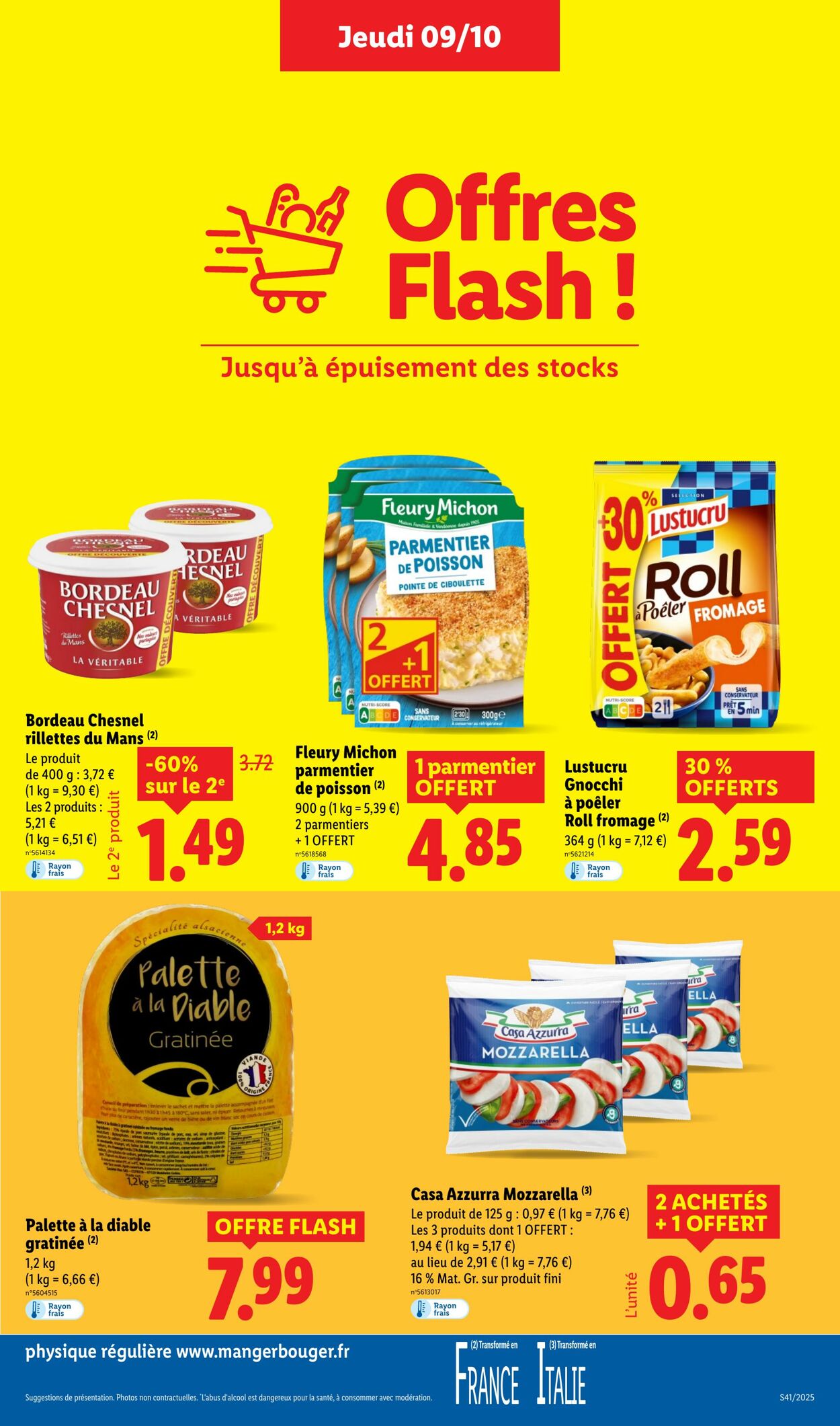 Catalogue Lidl 09.10.2025 - 15.10.2025