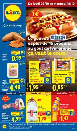 Catalogue Lidl 09.10.2025 - 15.10.2025