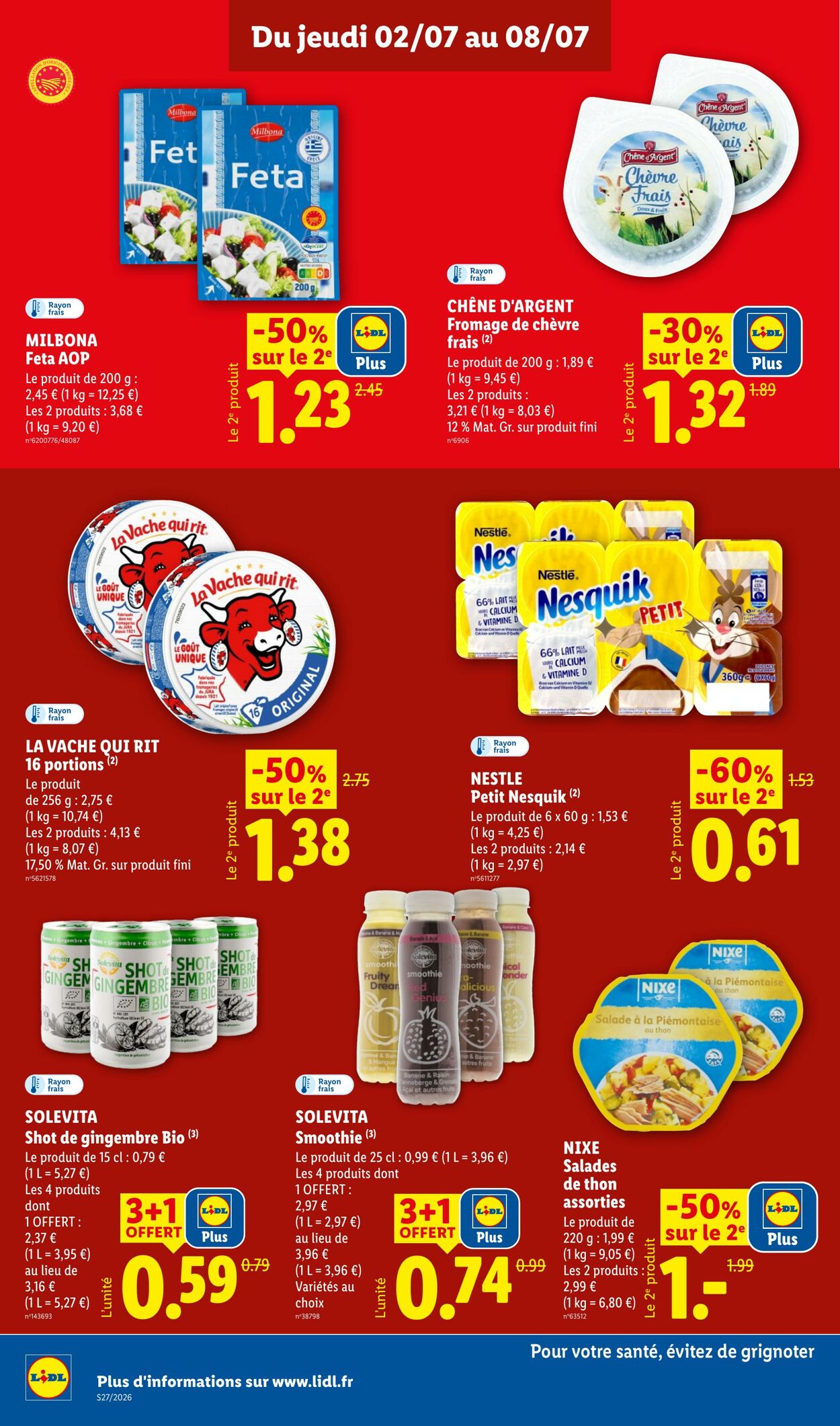 Catalogue Lidl 28.06.2026 - 08.07.2026
