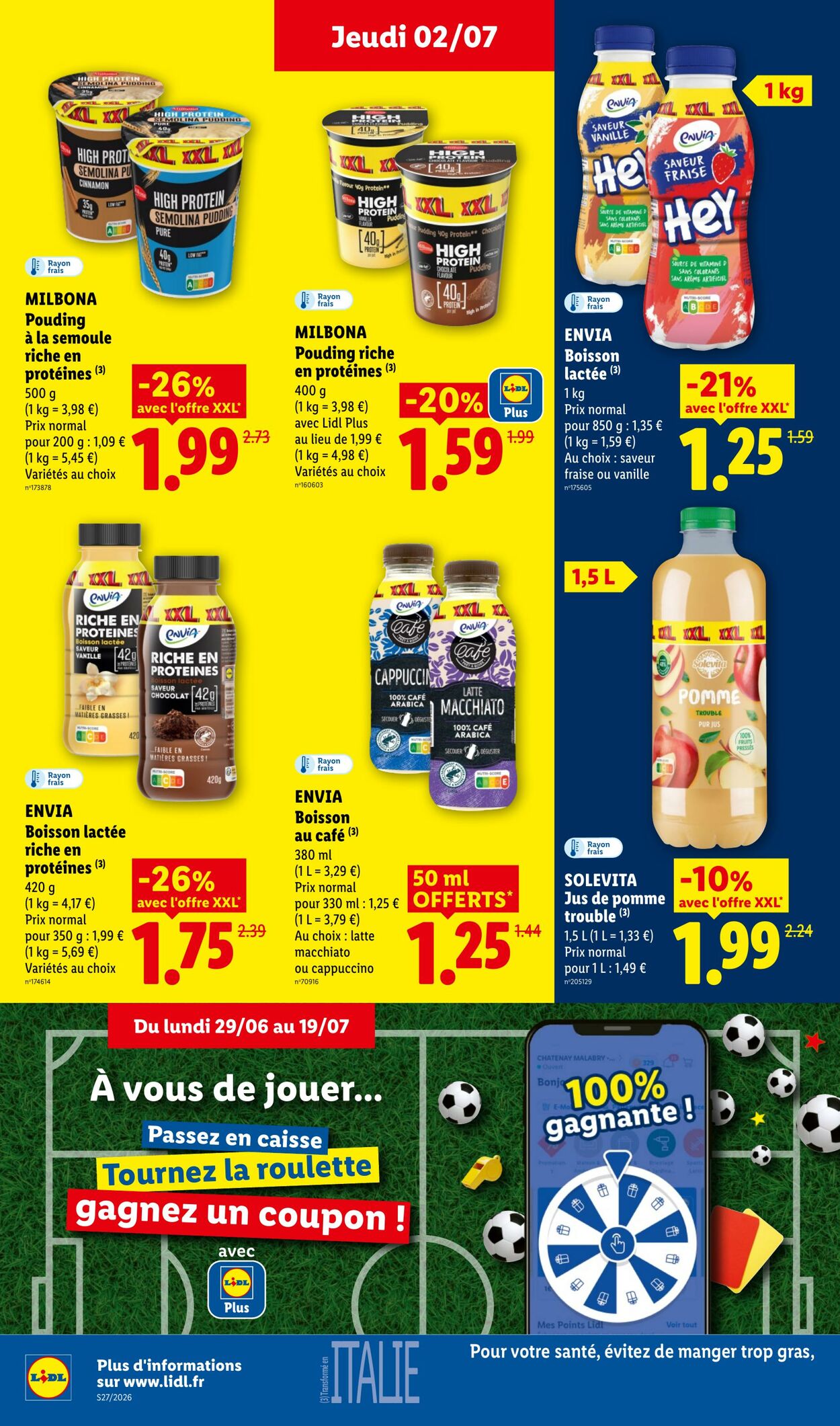 Catalogue Lidl 28.06.2026 - 08.07.2026