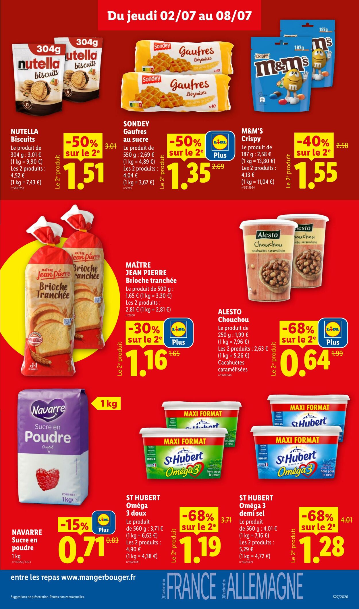Catalogue Lidl 28.06.2026 - 08.07.2026