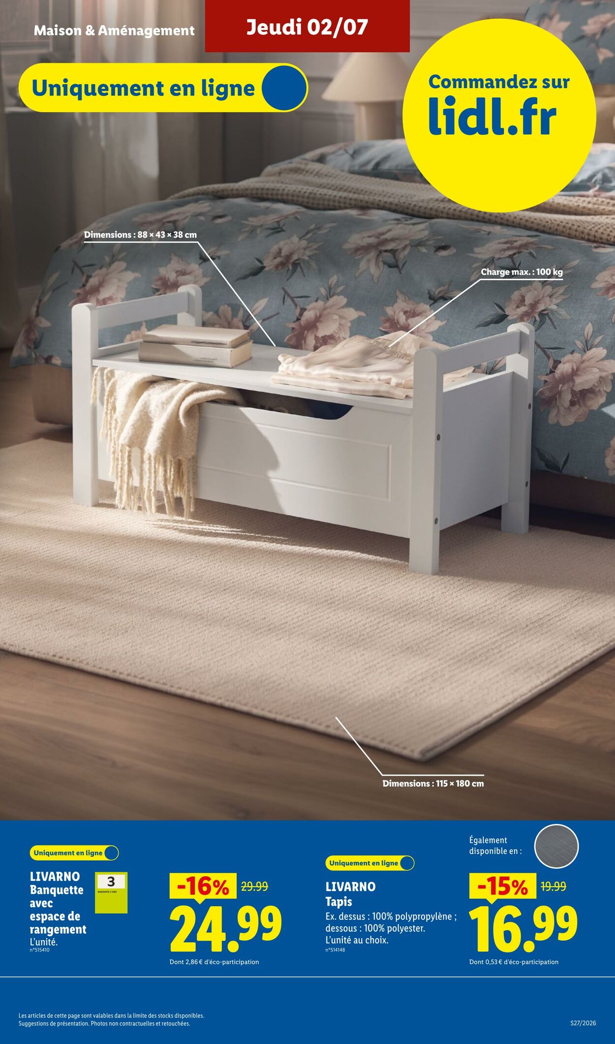 Catalogue Lidl 28.06.2026 - 08.07.2026