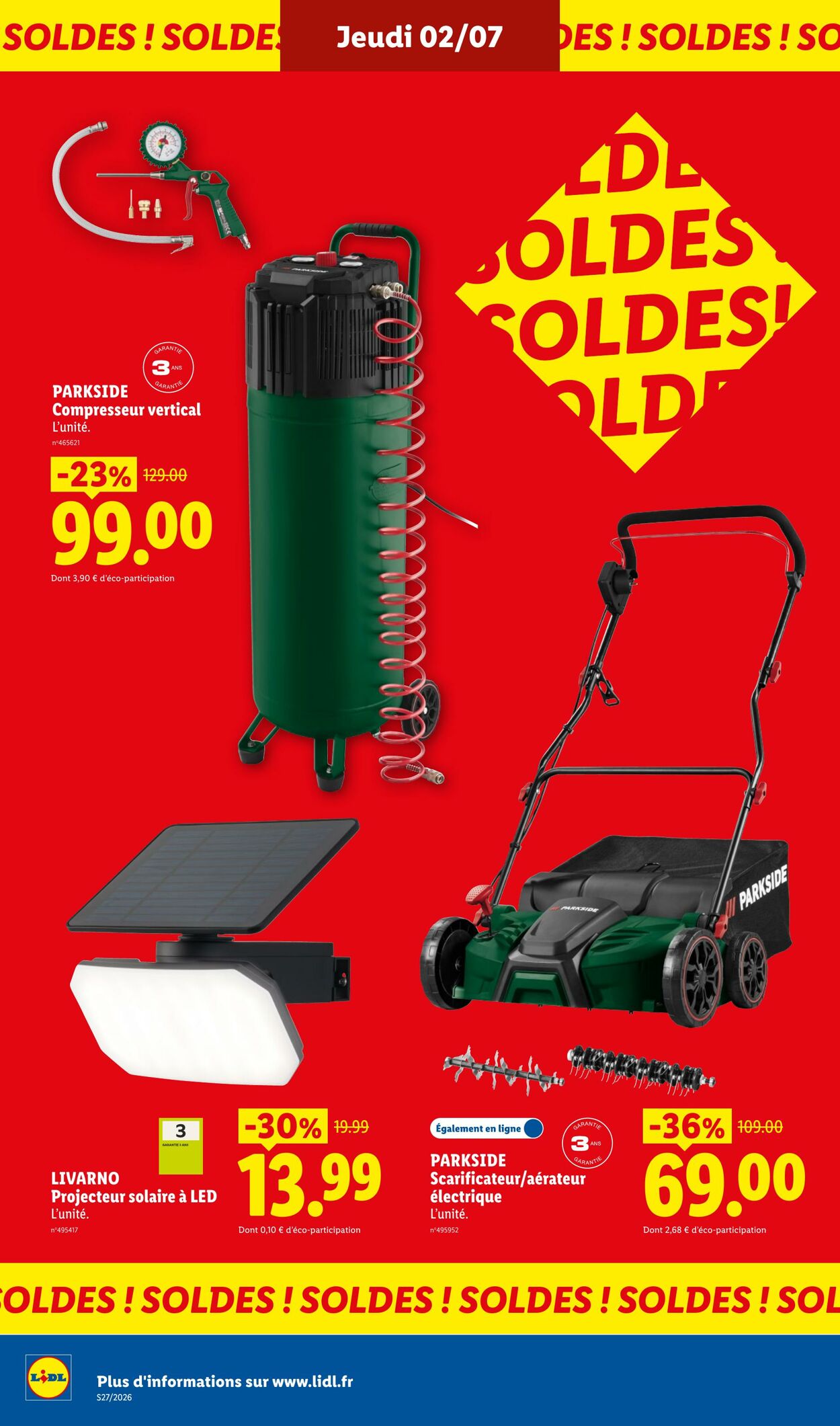 Catalogue Lidl 28.06.2026 - 08.07.2026