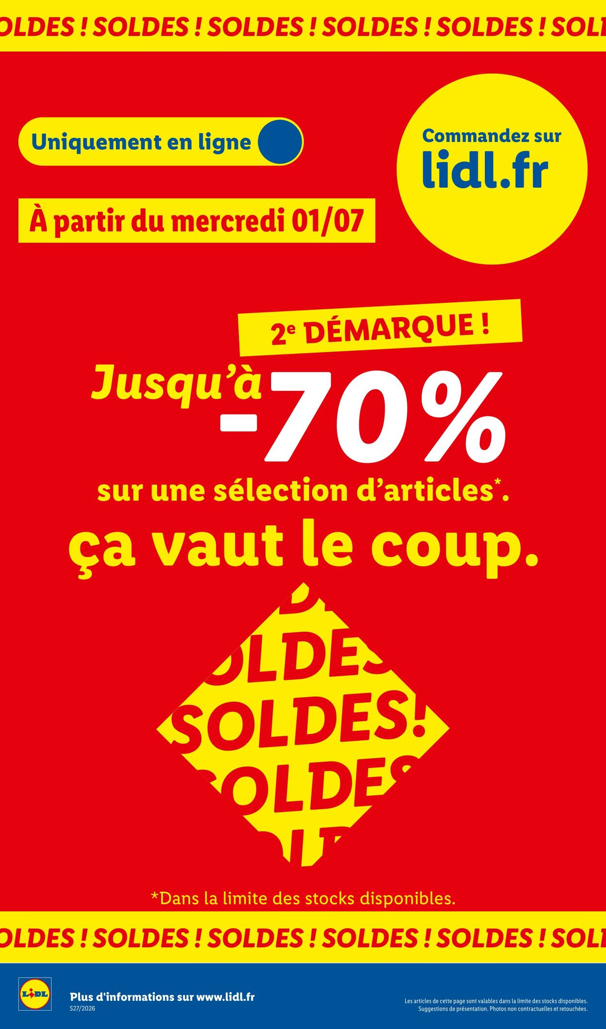 Catalogue Lidl 28.06.2026 - 08.07.2026