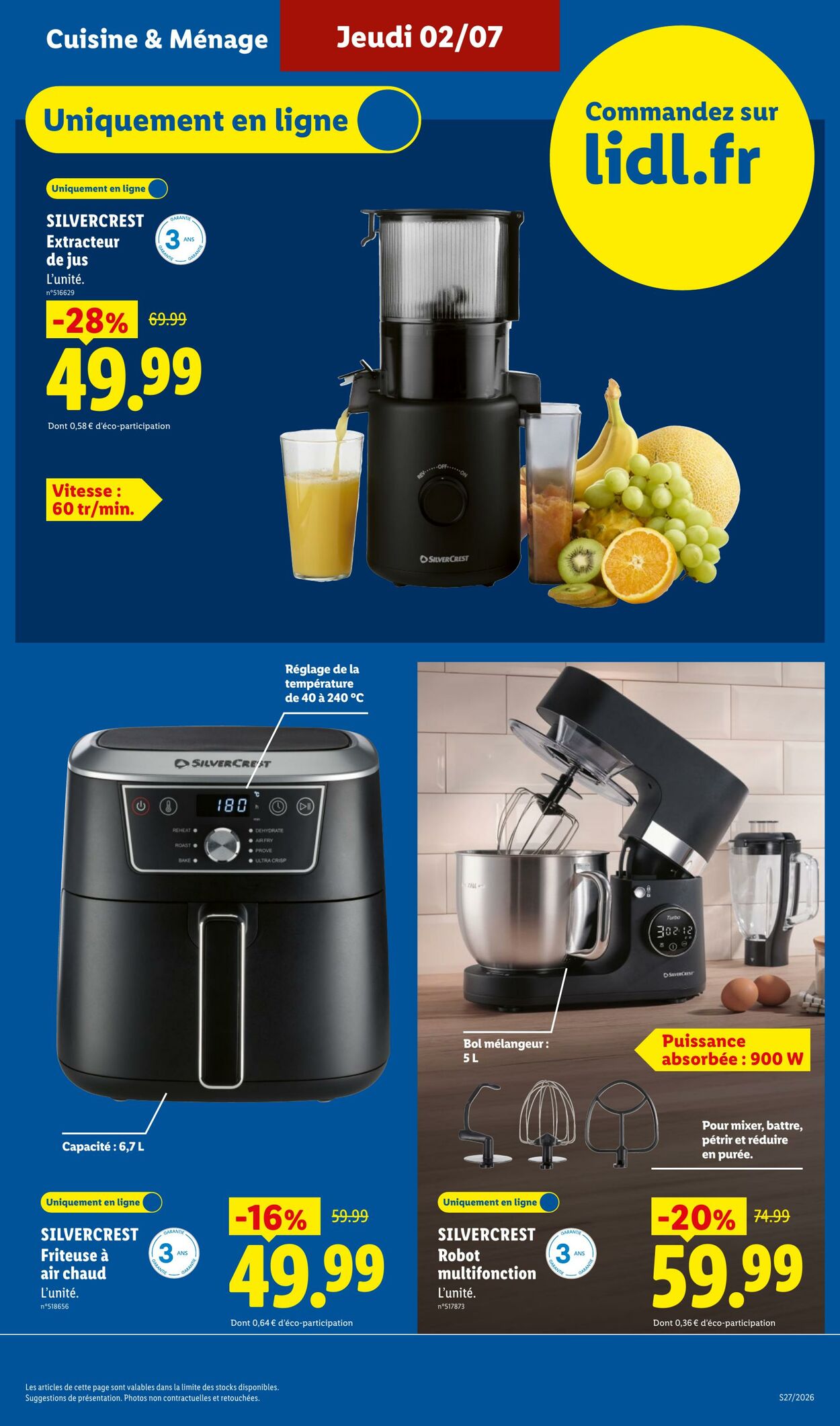 Catalogue Lidl 28.06.2026 - 08.07.2026