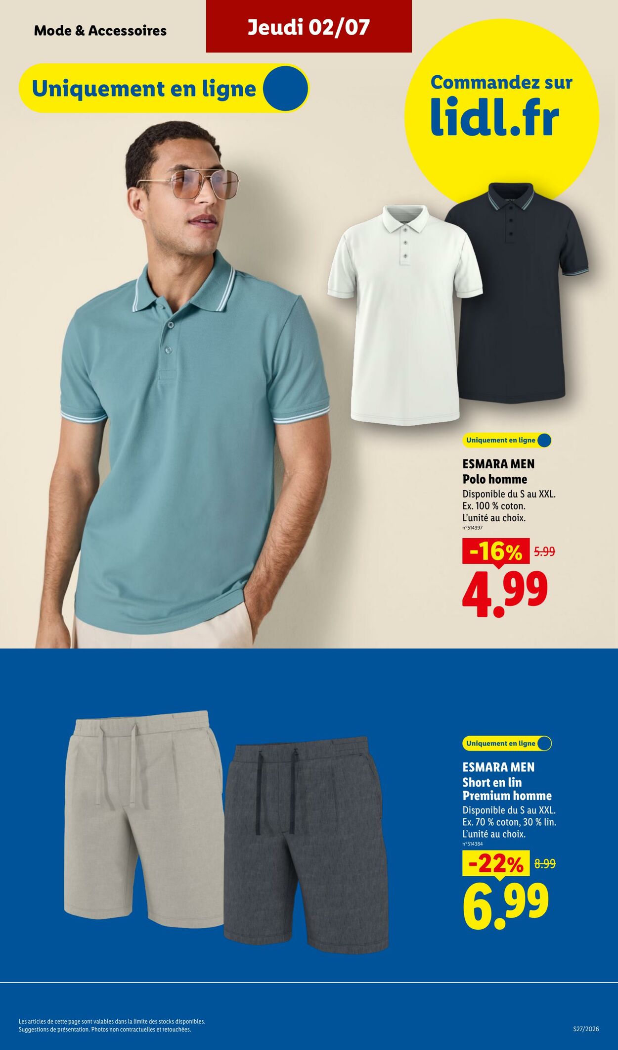 Catalogue Lidl 28.06.2026 - 08.07.2026
