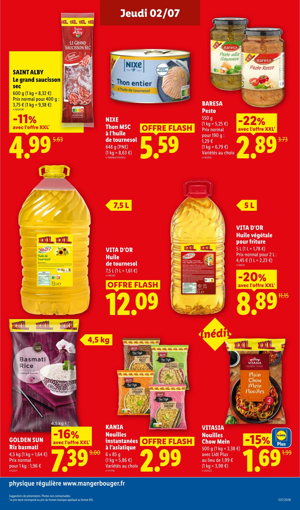 Catalogue Lidl 28.06.2026 - 08.07.2026