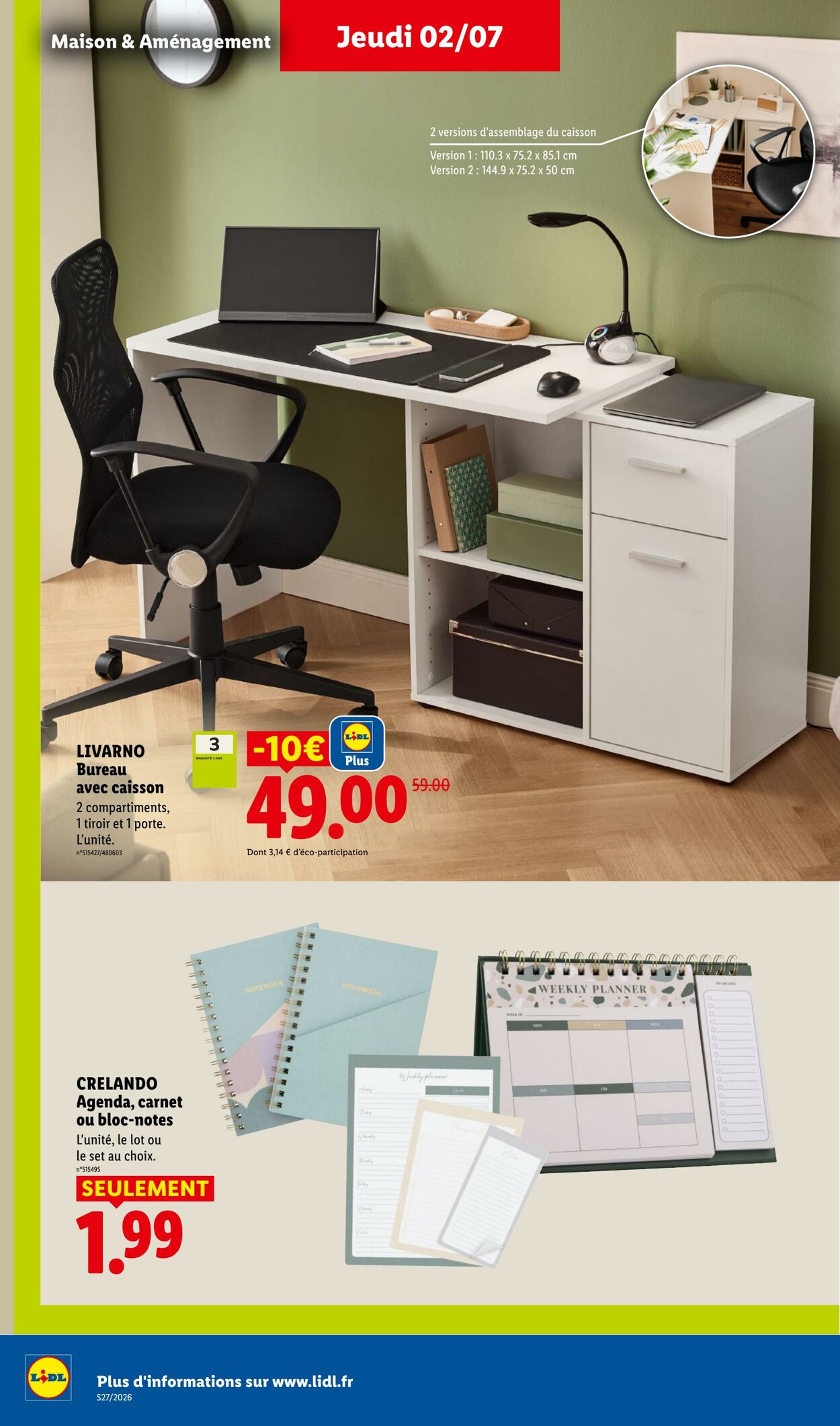Catalogue Lidl 28.06.2026 - 08.07.2026