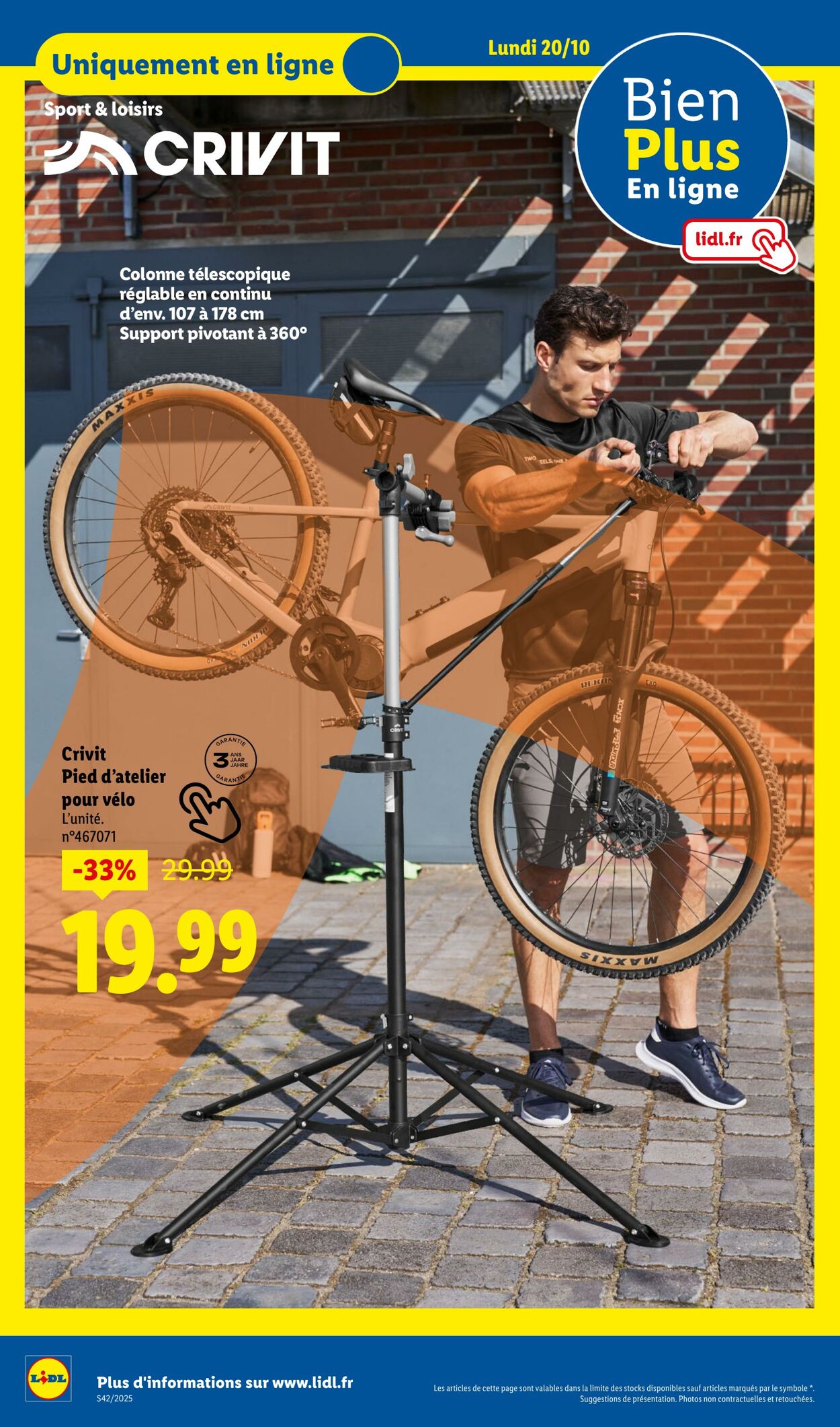 Catalogue Lidl 16.10.2025 - 22.10.2025