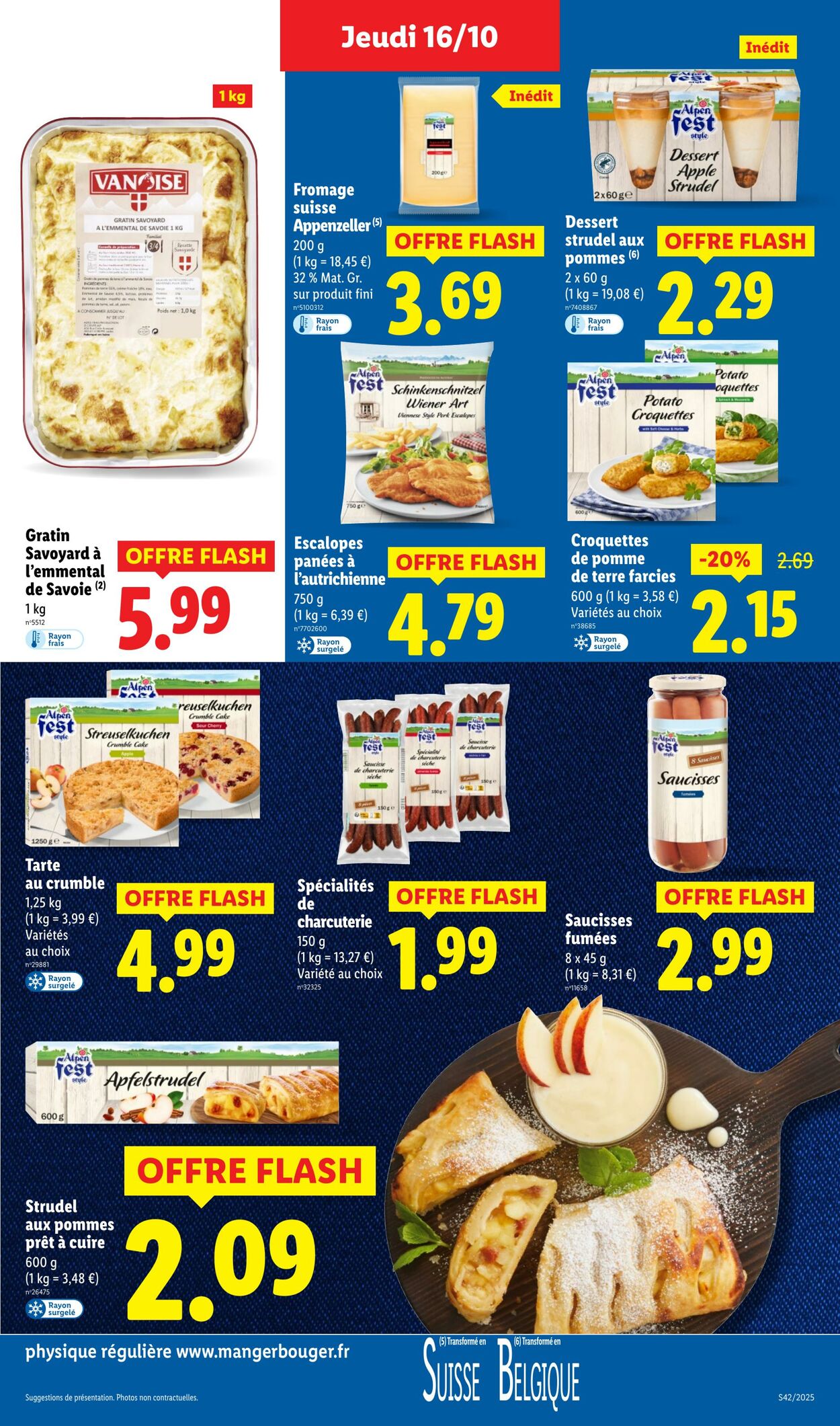 Catalogue Lidl 16.10.2025 - 22.10.2025