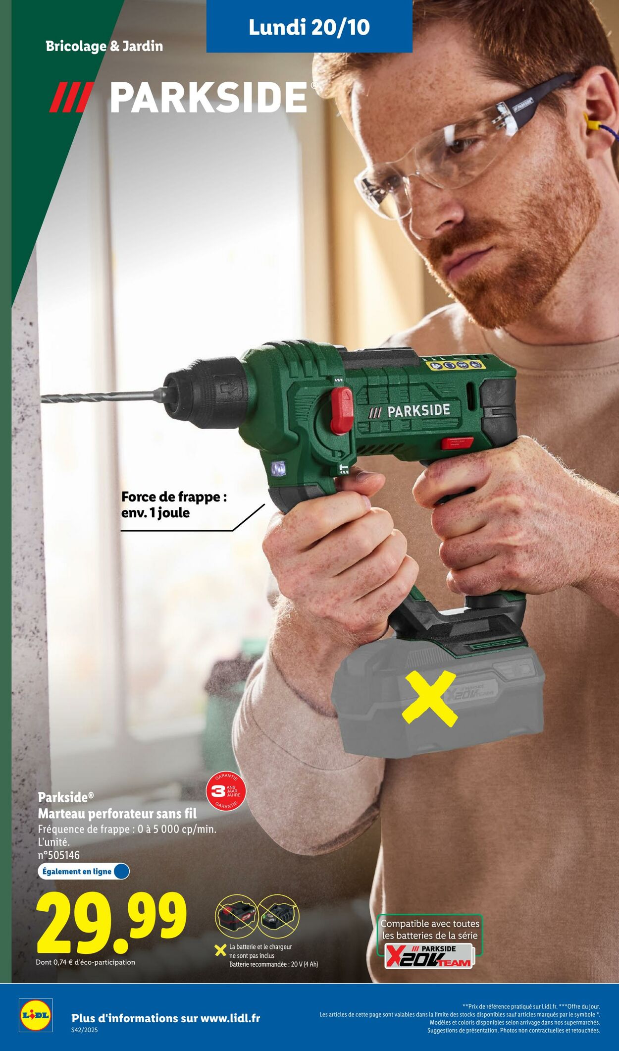 Catalogue Lidl 16.10.2025 - 22.10.2025