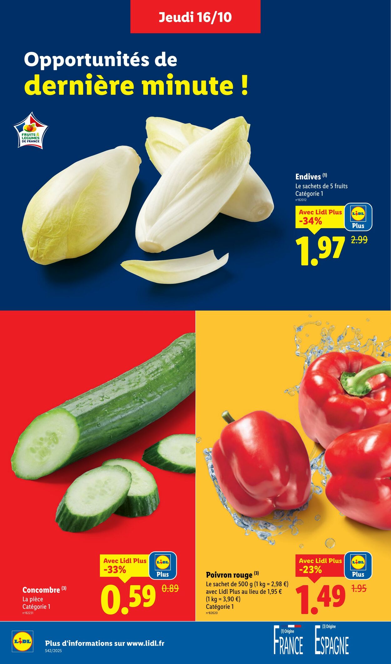 Catalogue Lidl 16.10.2025 - 22.10.2025