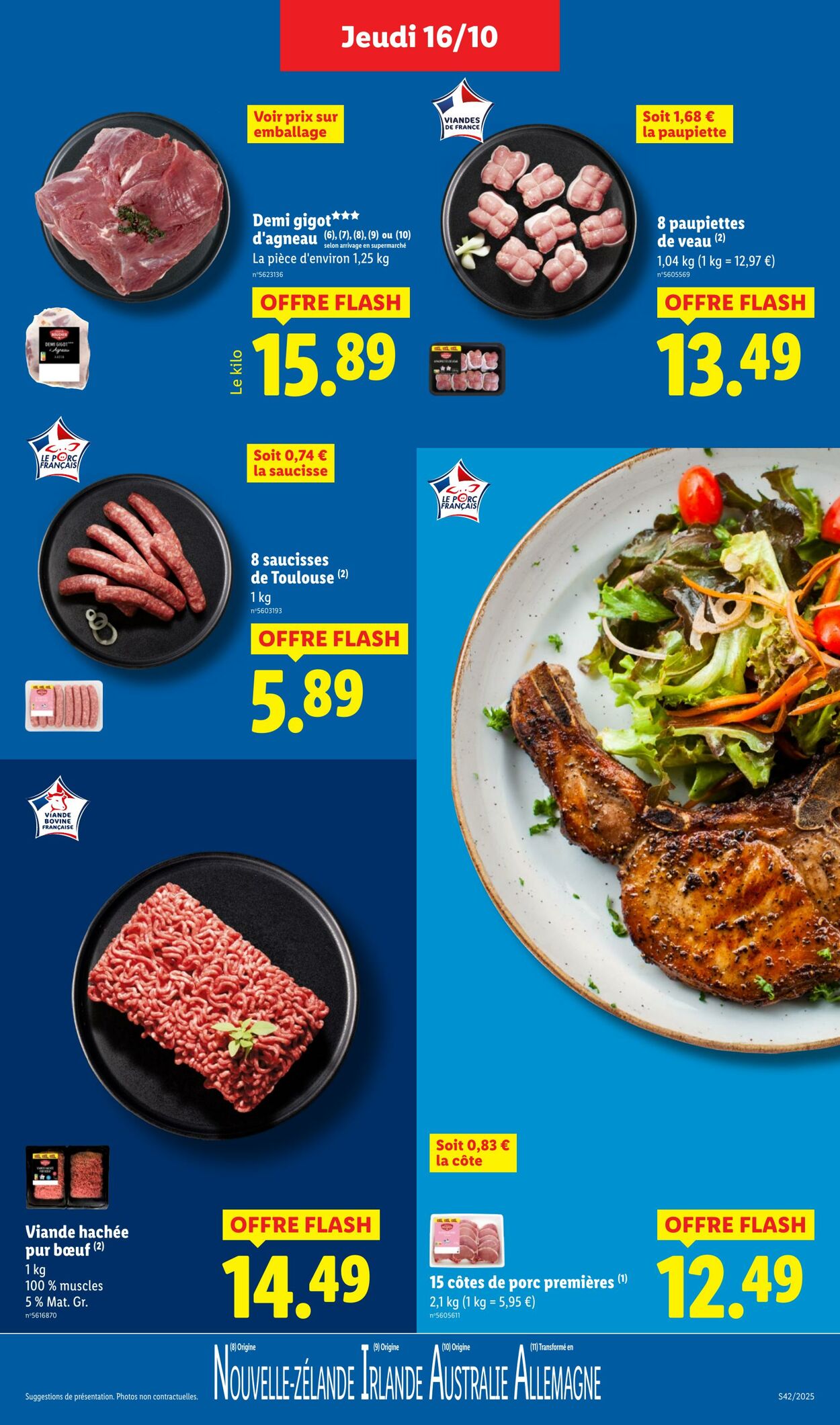 Catalogue Lidl 16.10.2025 - 22.10.2025