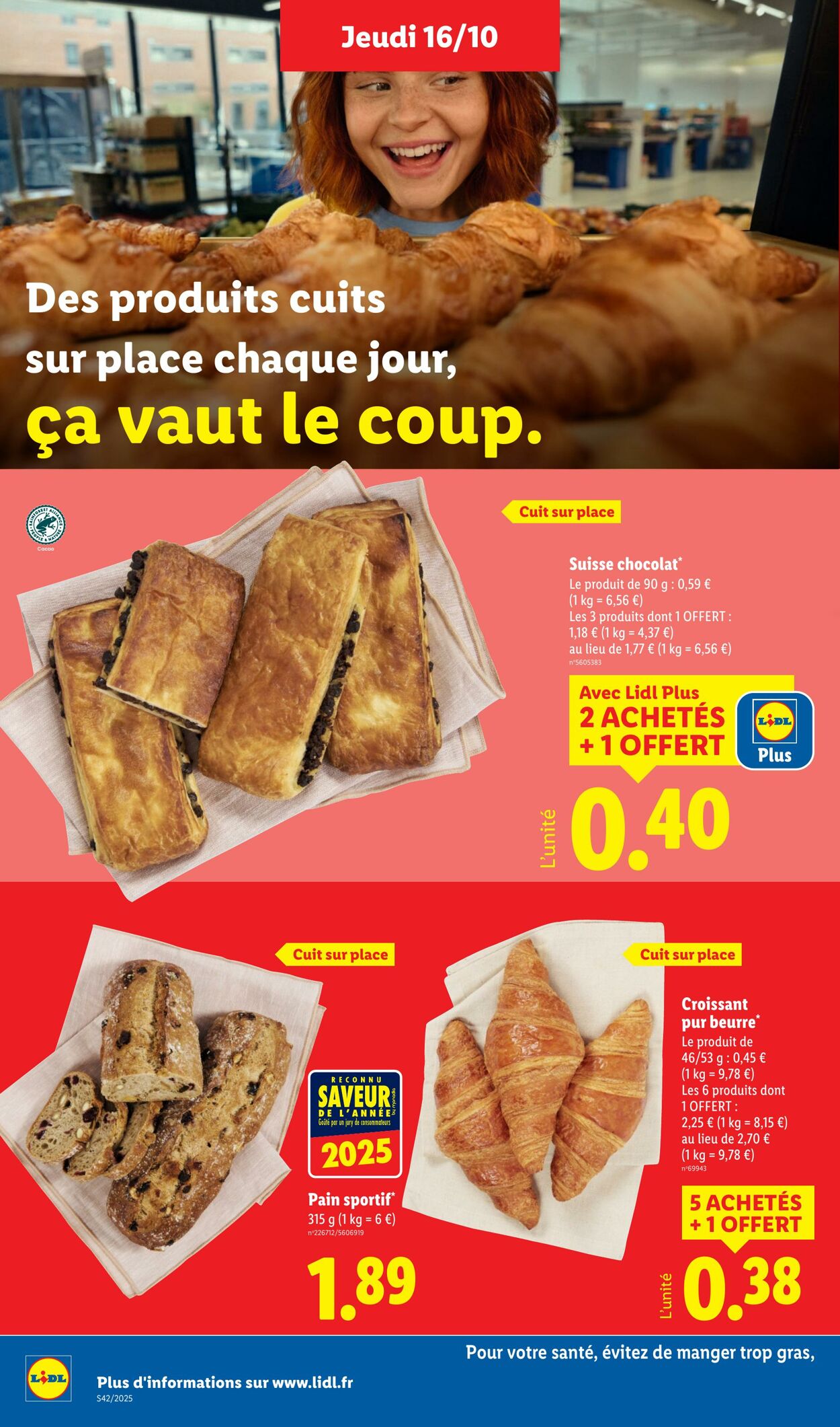 Catalogue Lidl 16.10.2025 - 22.10.2025