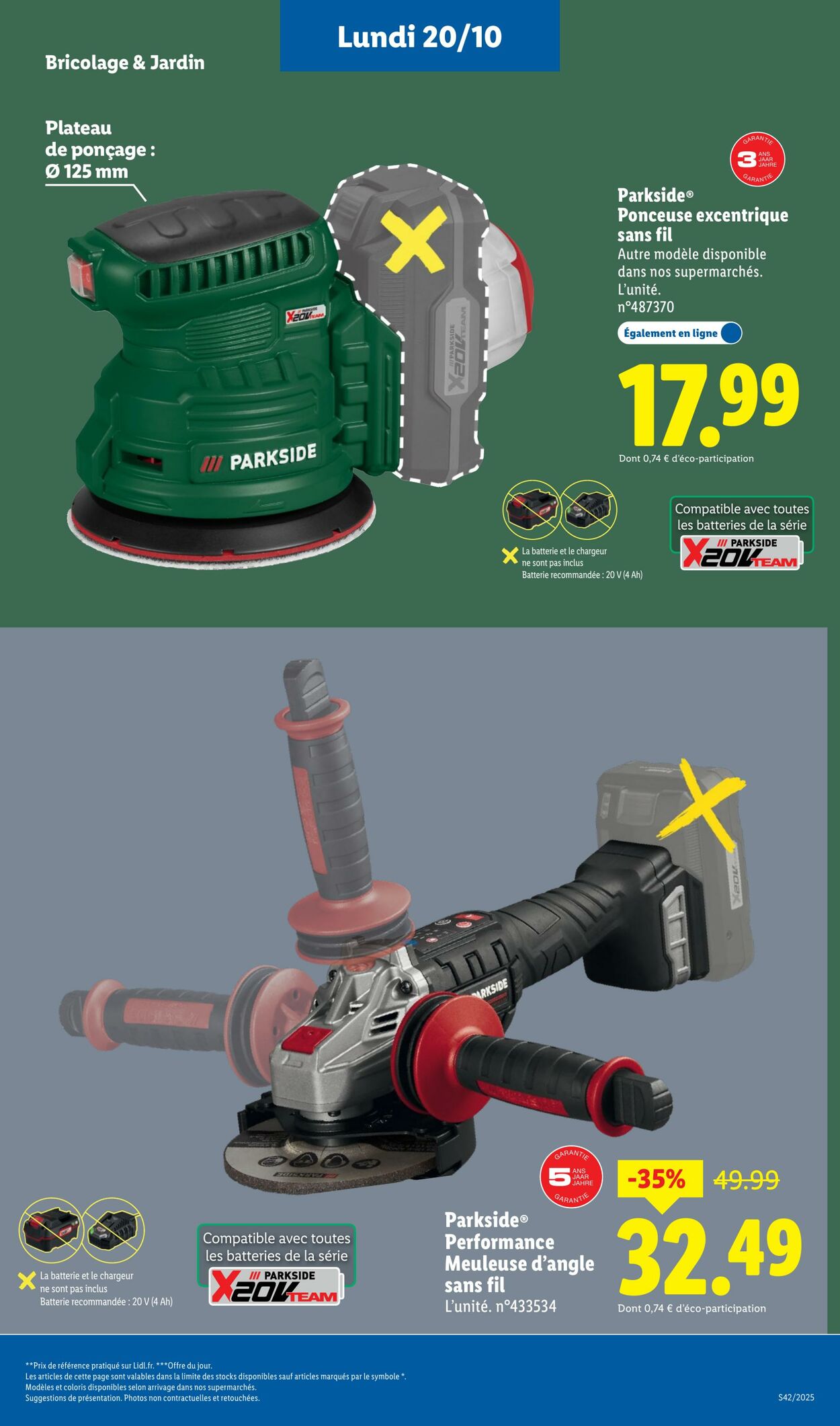 Catalogue Lidl 16.10.2025 - 22.10.2025