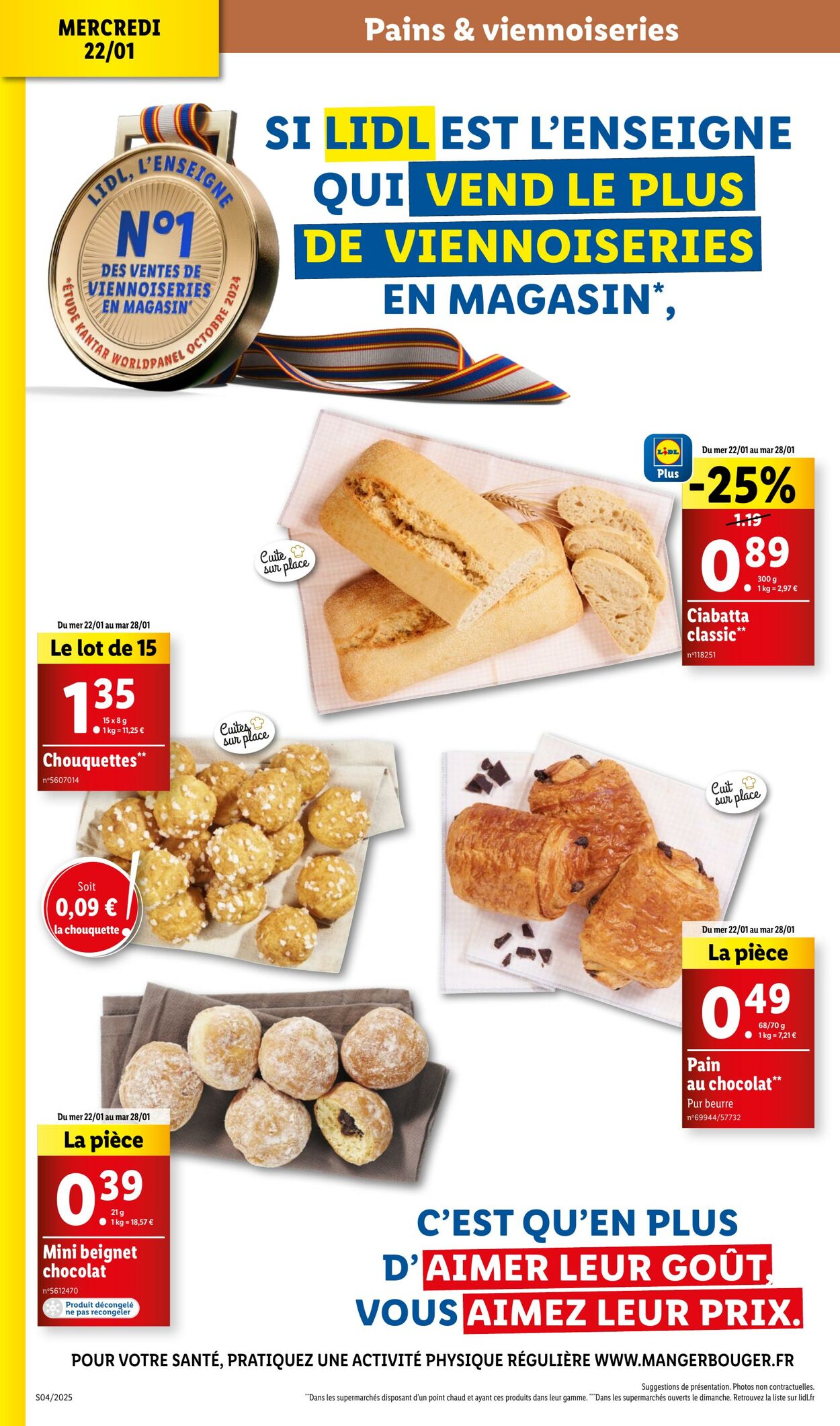 Catalogue Lidl 22.01.2025 - 28.01.2025