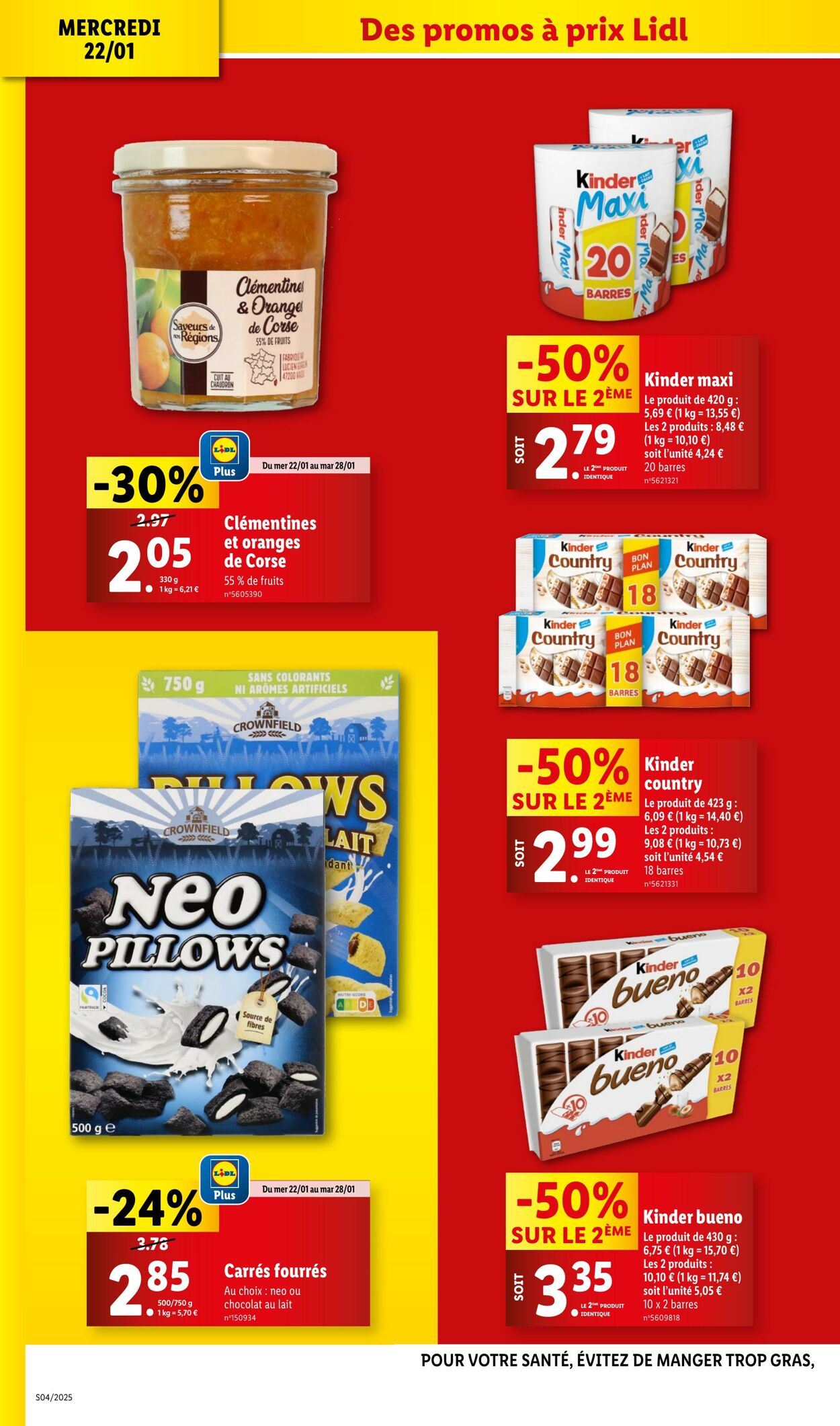 Catalogue Lidl 22.01.2025 - 28.01.2025