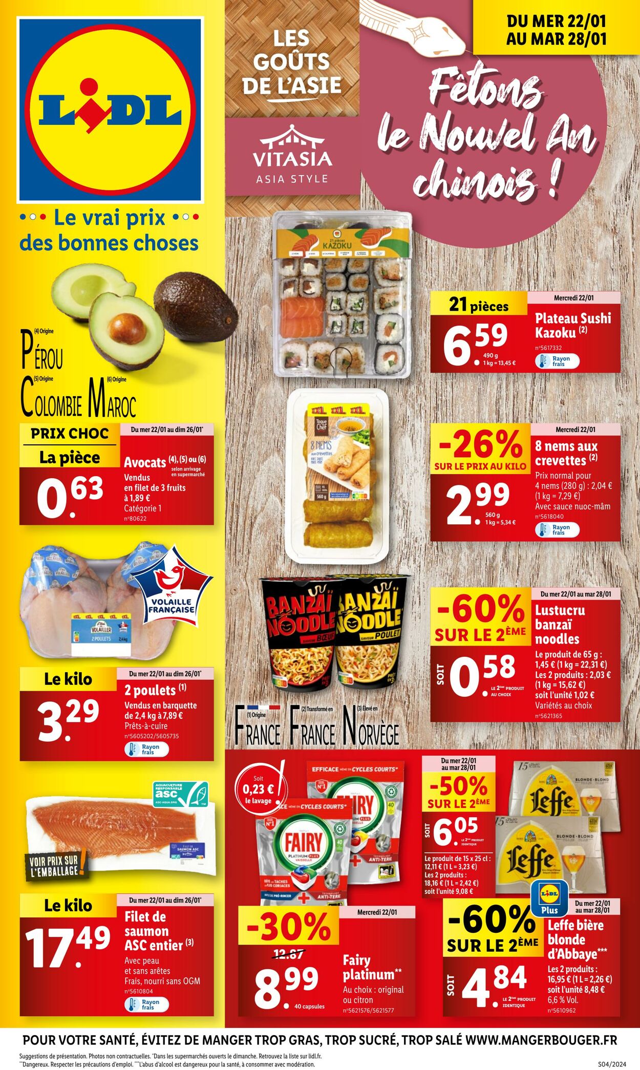 Catalogue Lidl - Les promos de la semaine 22 janv. 2025 - 28 janv. 2025