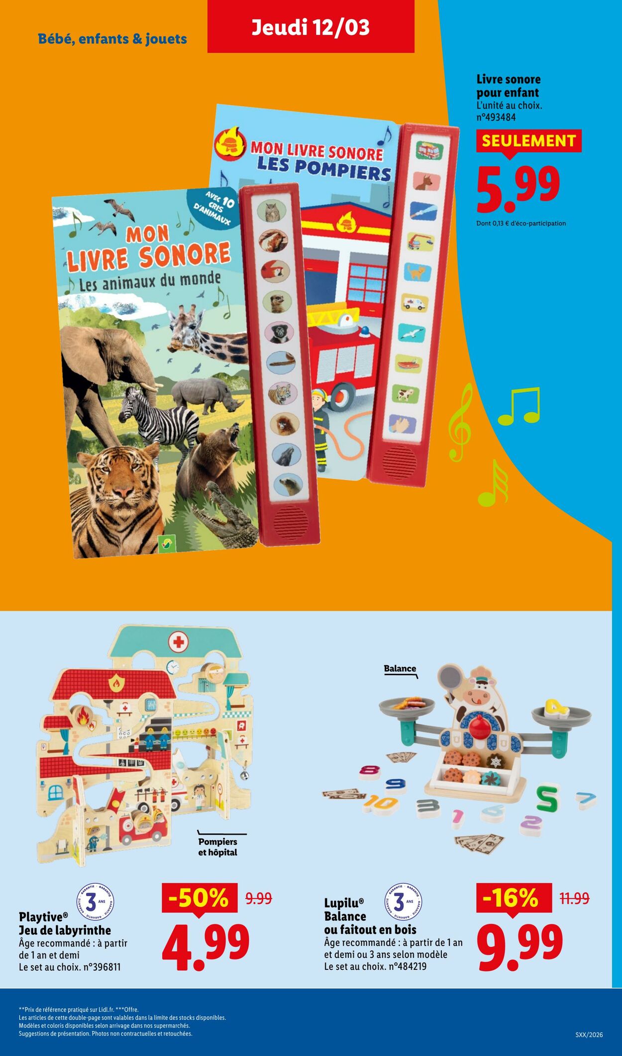 Catalogue Lidl 08.03.2026 - 18.03.2026