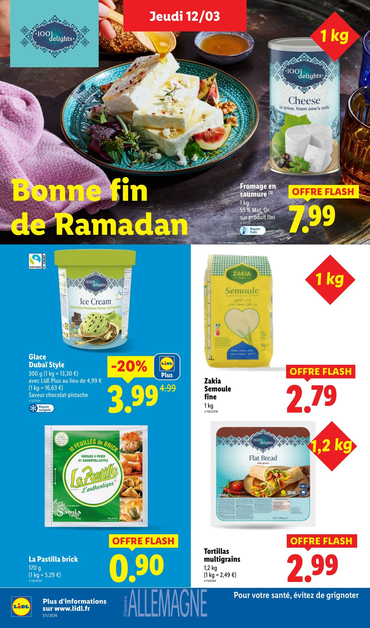 Catalogue Lidl 08.03.2026 - 18.03.2026