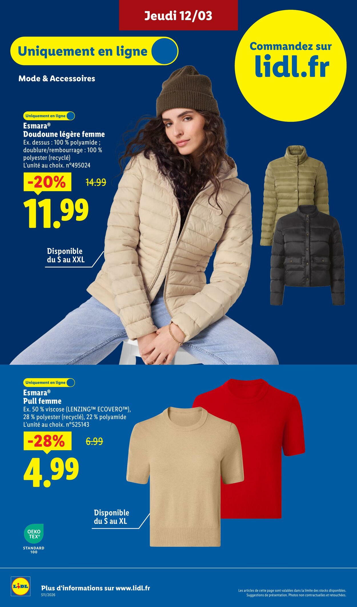 Catalogue Lidl 08.03.2026 - 18.03.2026