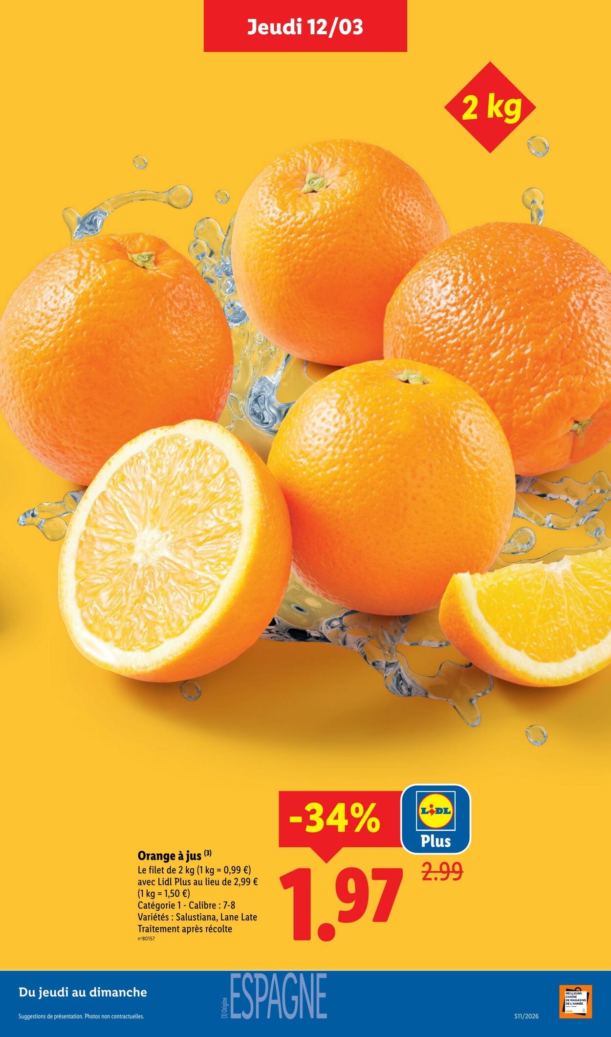 Catalogue Lidl 08.03.2026 - 18.03.2026