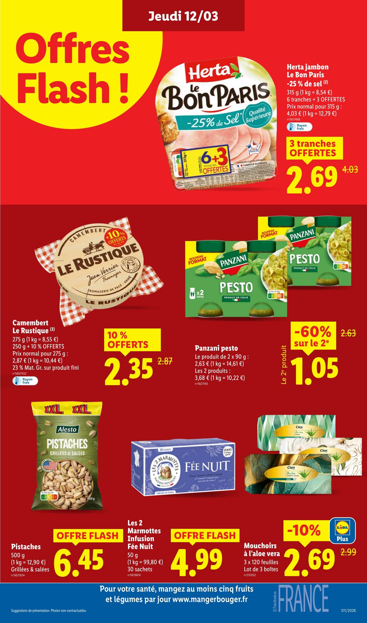 Catalogue Lidl 08.03.2026 - 18.03.2026