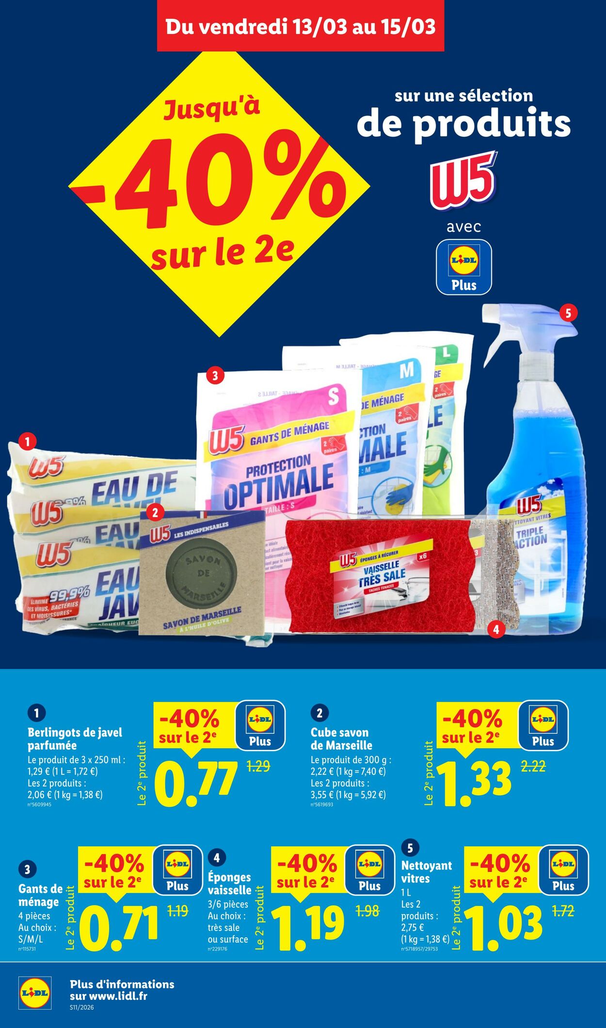 Catalogue Lidl 08.03.2026 - 18.03.2026