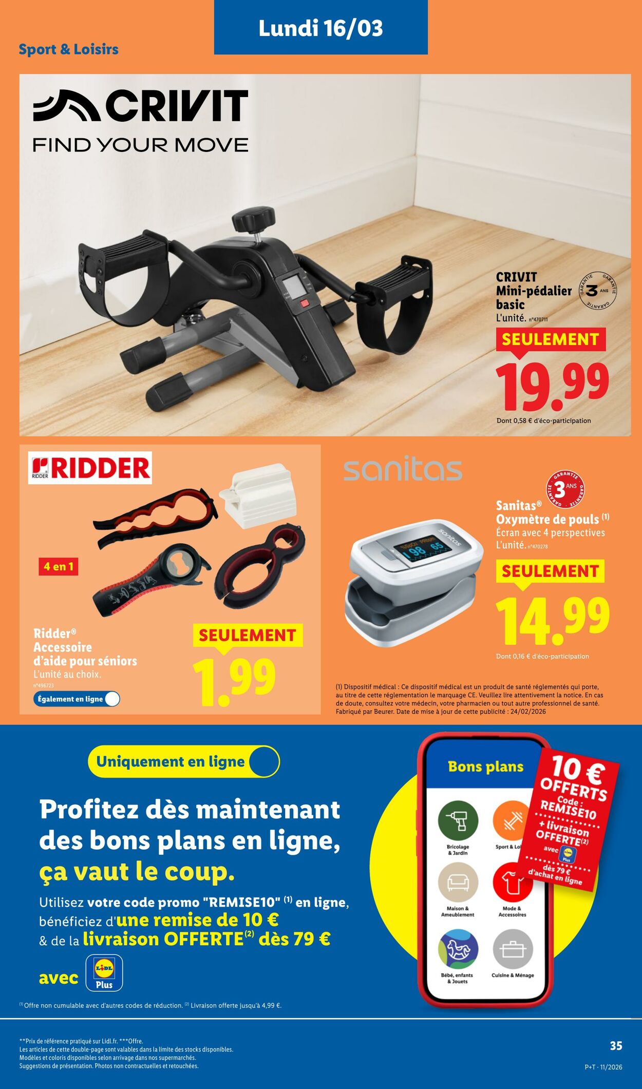 Catalogue Lidl 08.03.2026 - 18.03.2026