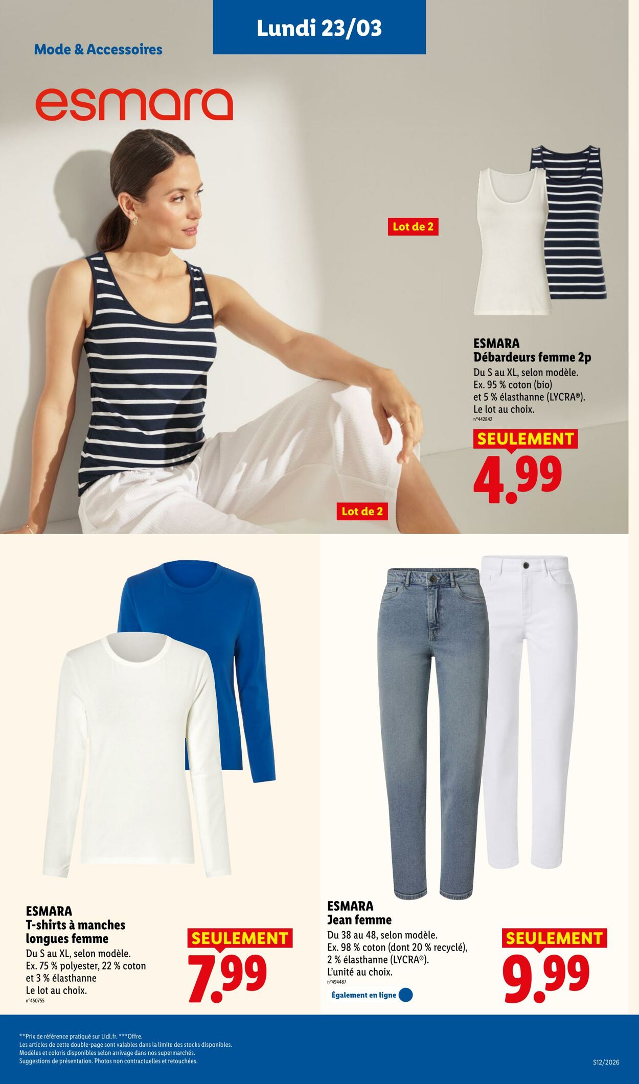Catalogue Lidl 15.03.2026 - 25.03.2026