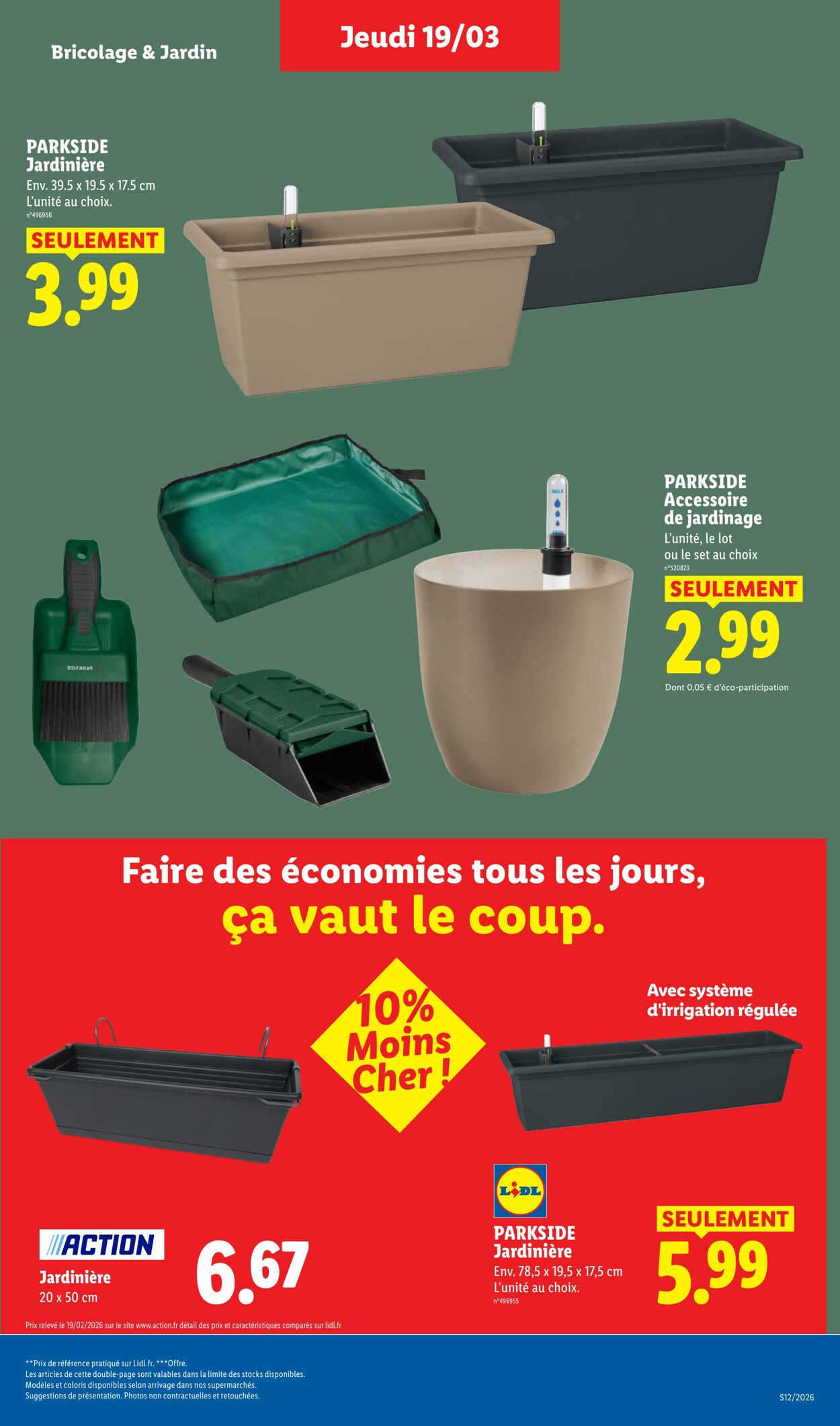 Catalogue Lidl 15.03.2026 - 25.03.2026