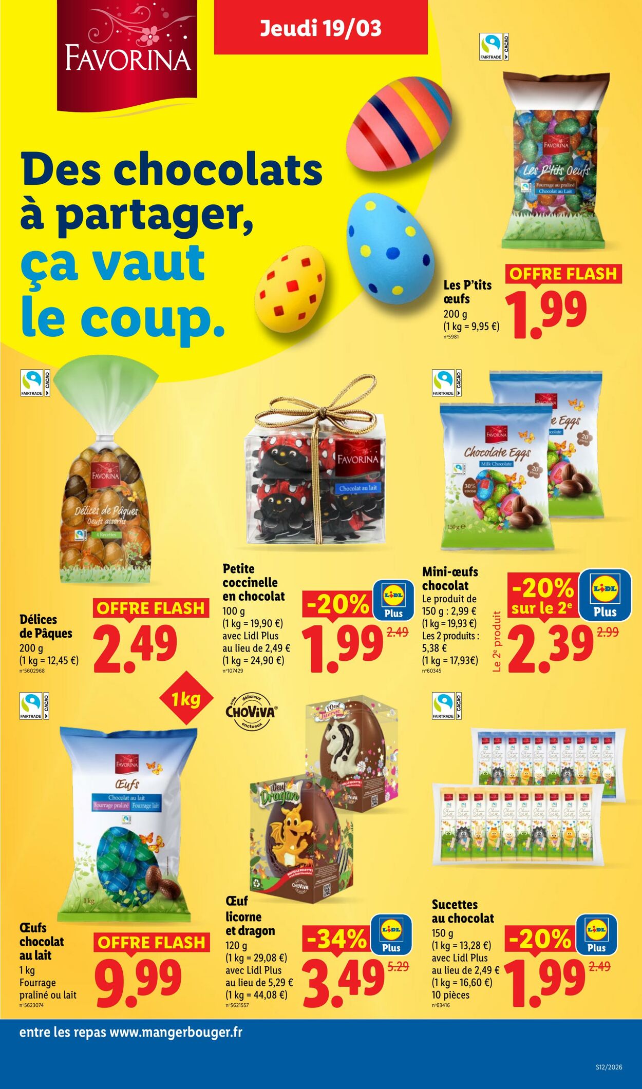 Catalogue Lidl 15.03.2026 - 25.03.2026