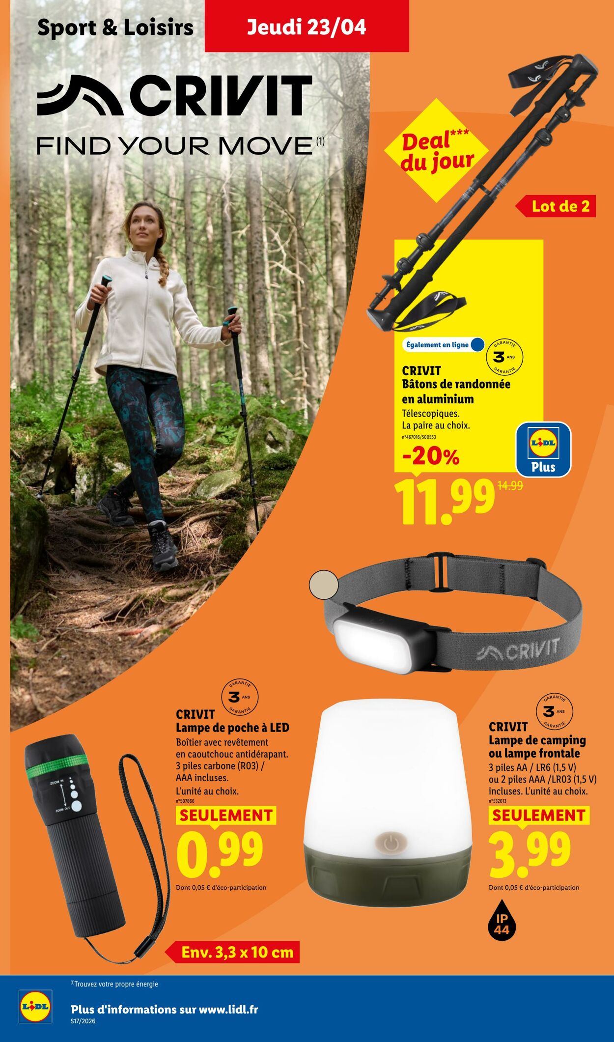 Catalogue Lidl 19.04.2026 - 29.04.2026