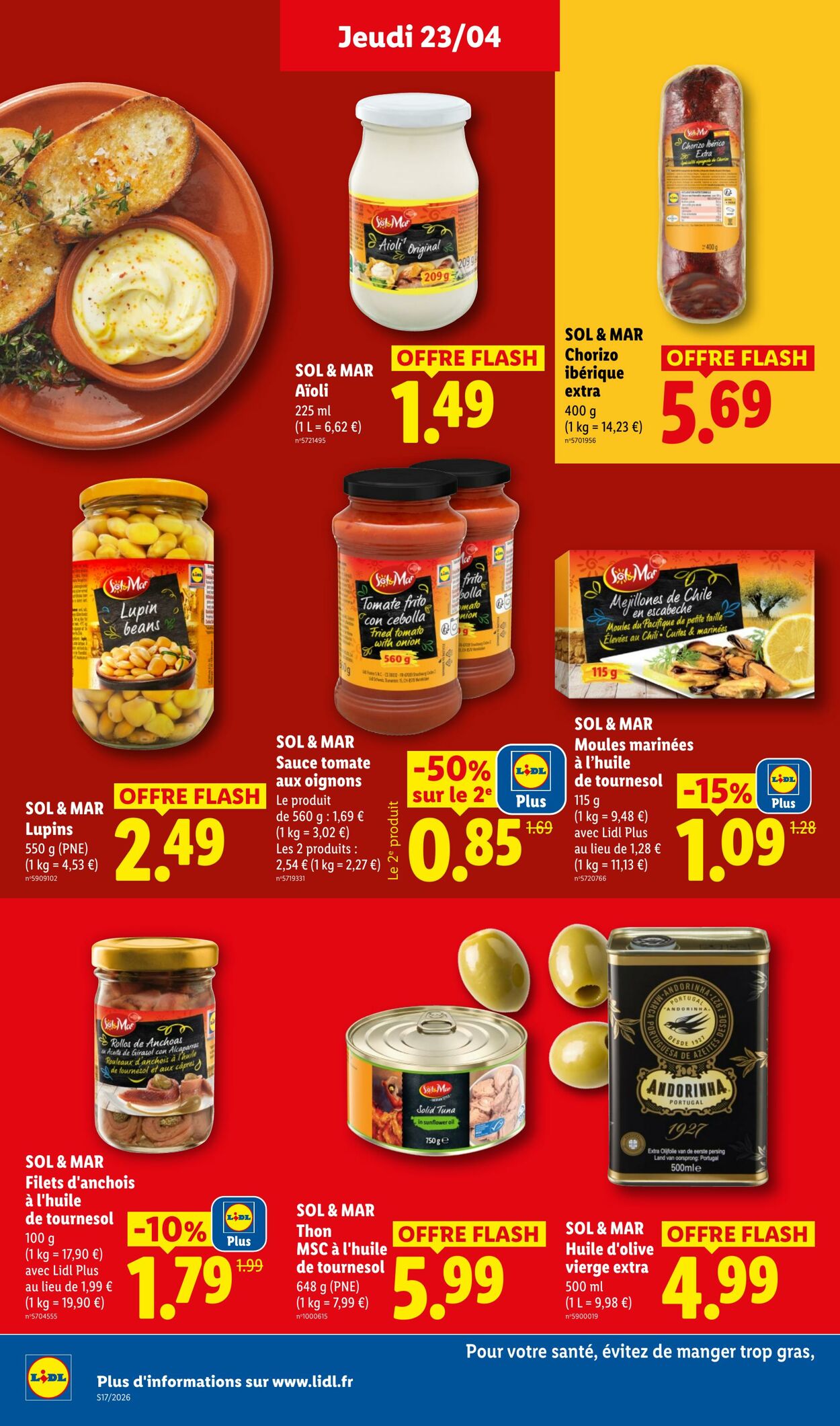 Catalogue Lidl 19.04.2026 - 29.04.2026