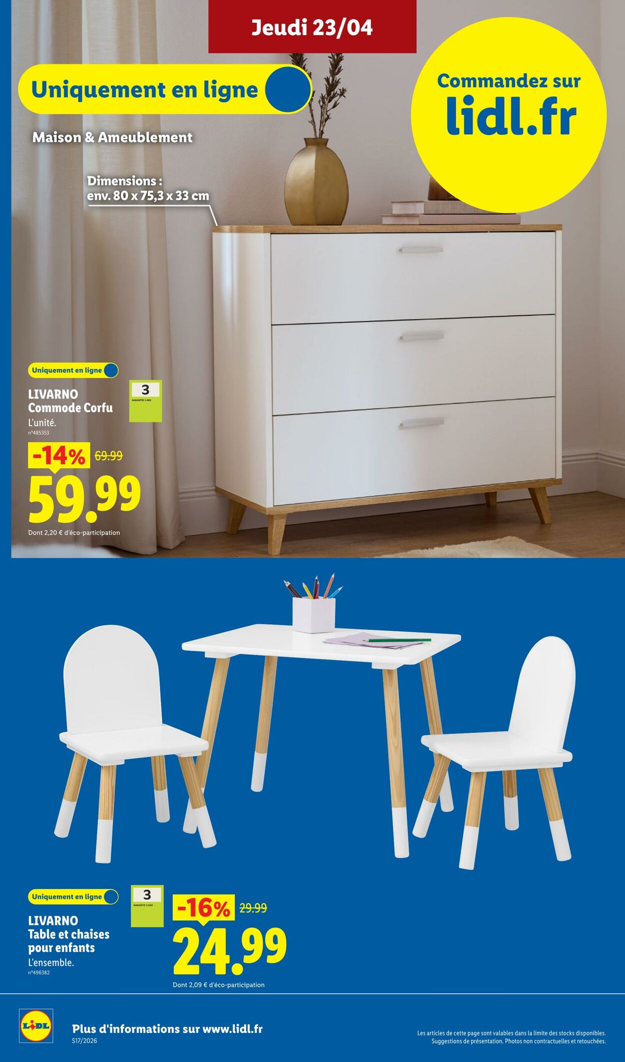 Catalogue Lidl 19.04.2026 - 29.04.2026