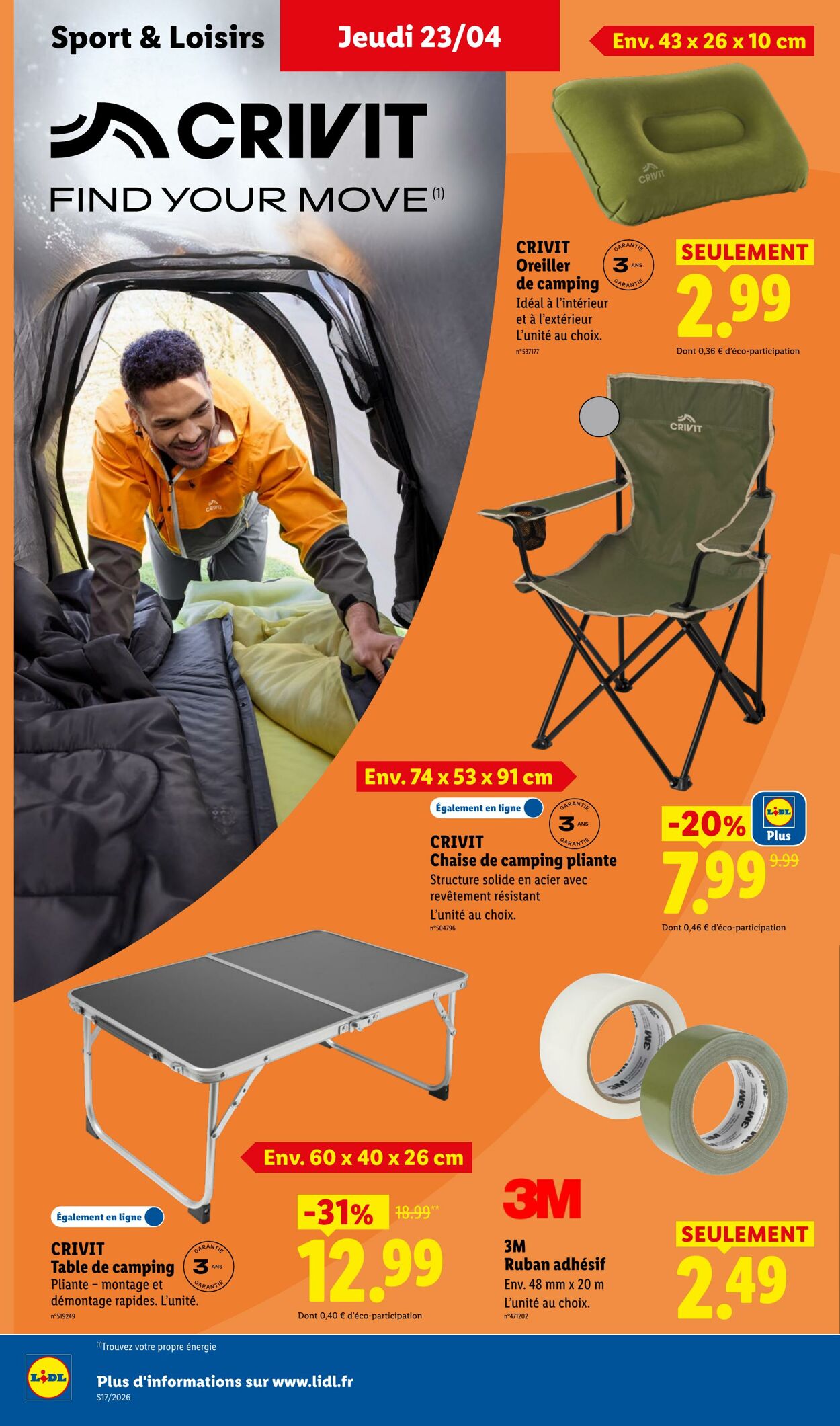 Catalogue Lidl 19.04.2026 - 29.04.2026