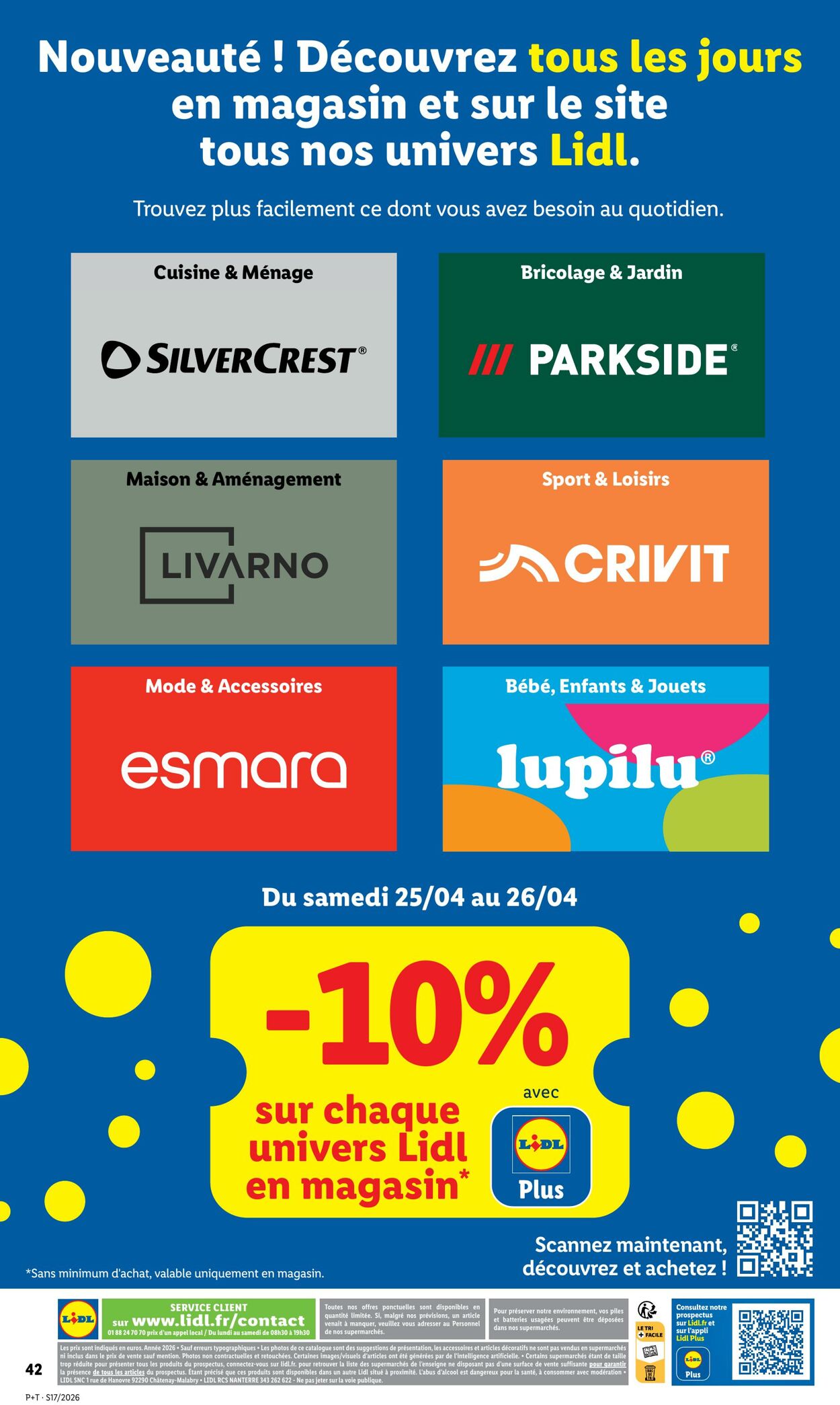 Catalogue Lidl 19.04.2026 - 29.04.2026