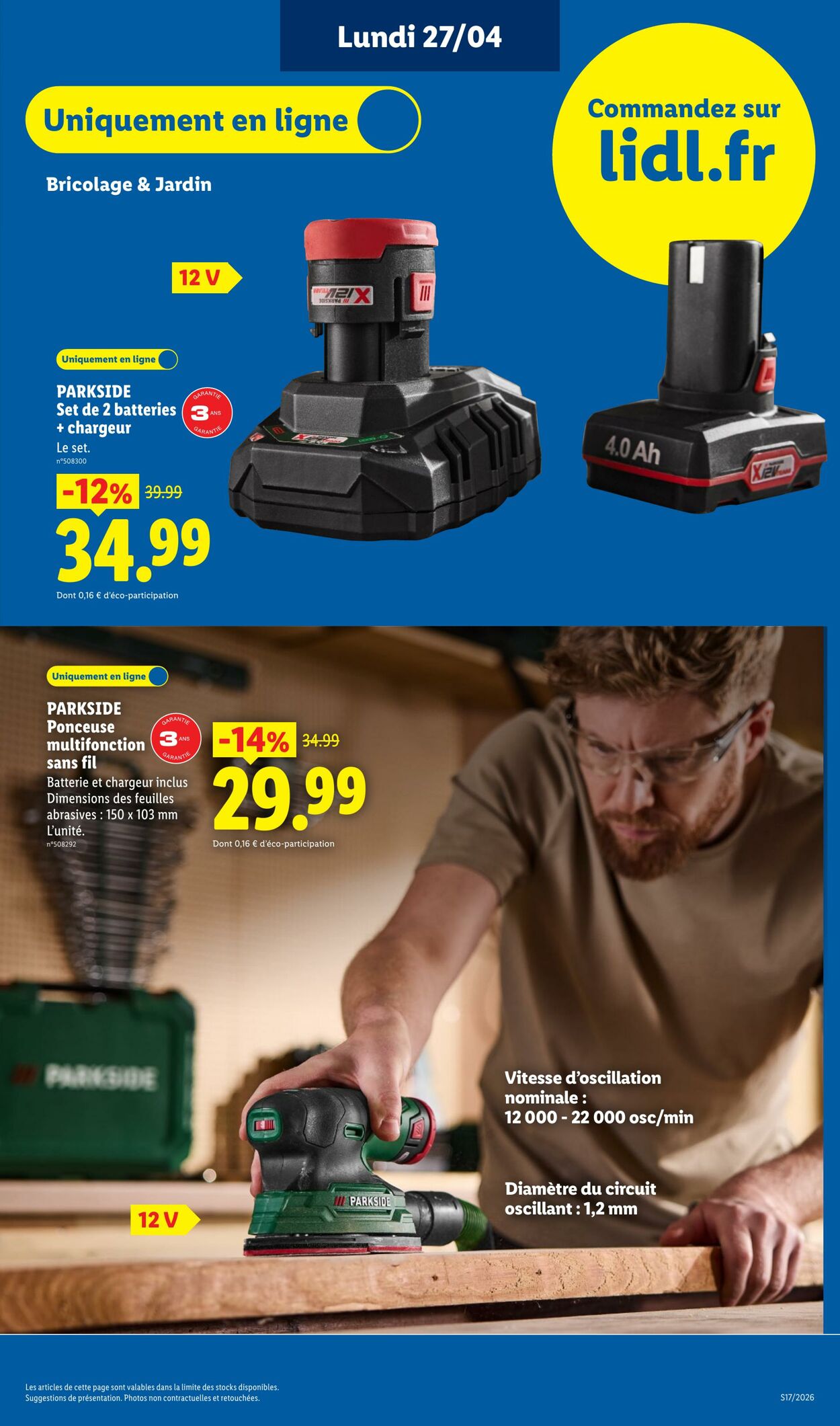 Catalogue Lidl 19.04.2026 - 29.04.2026