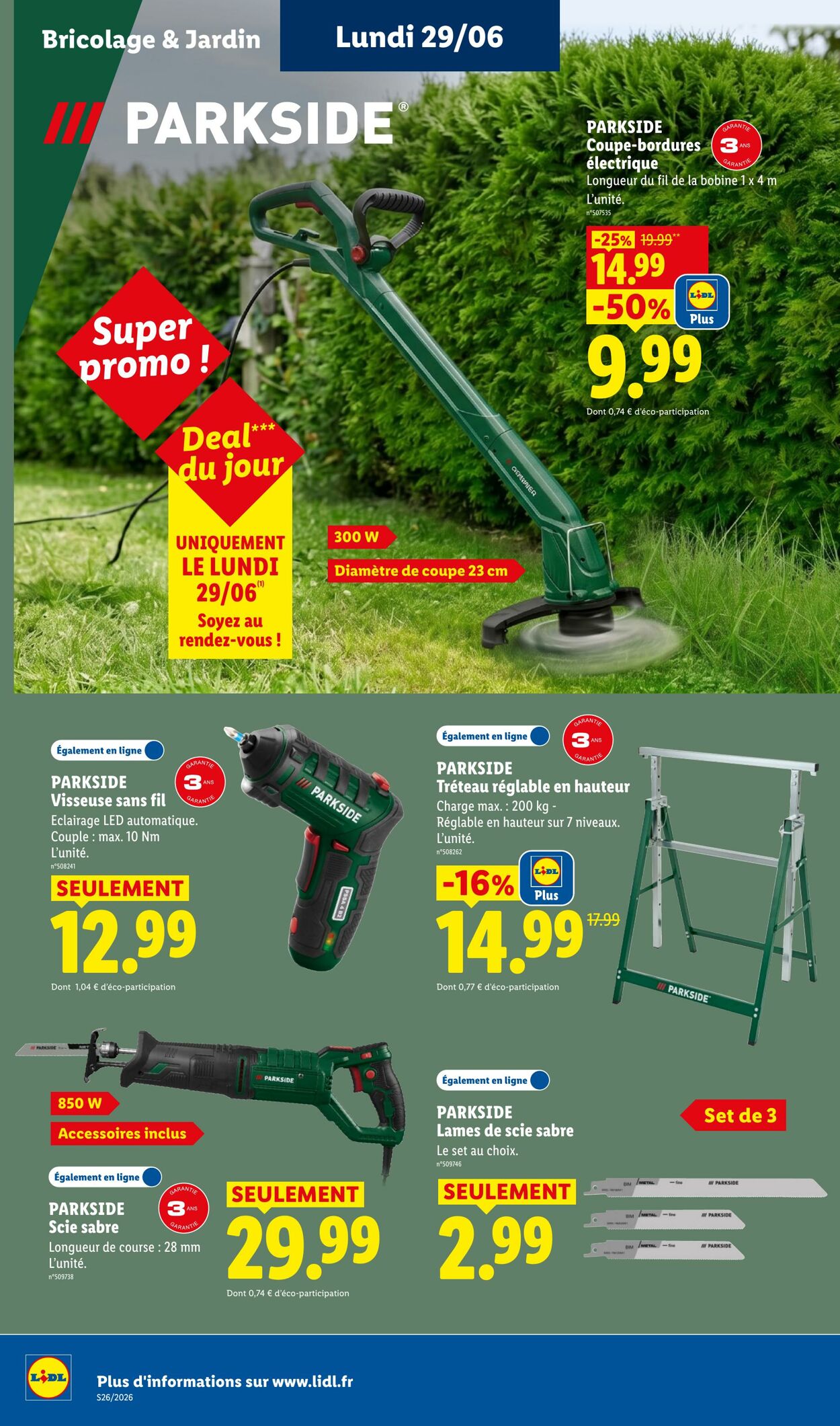 Catalogue Lidl 21.06.2026 - 01.07.2026