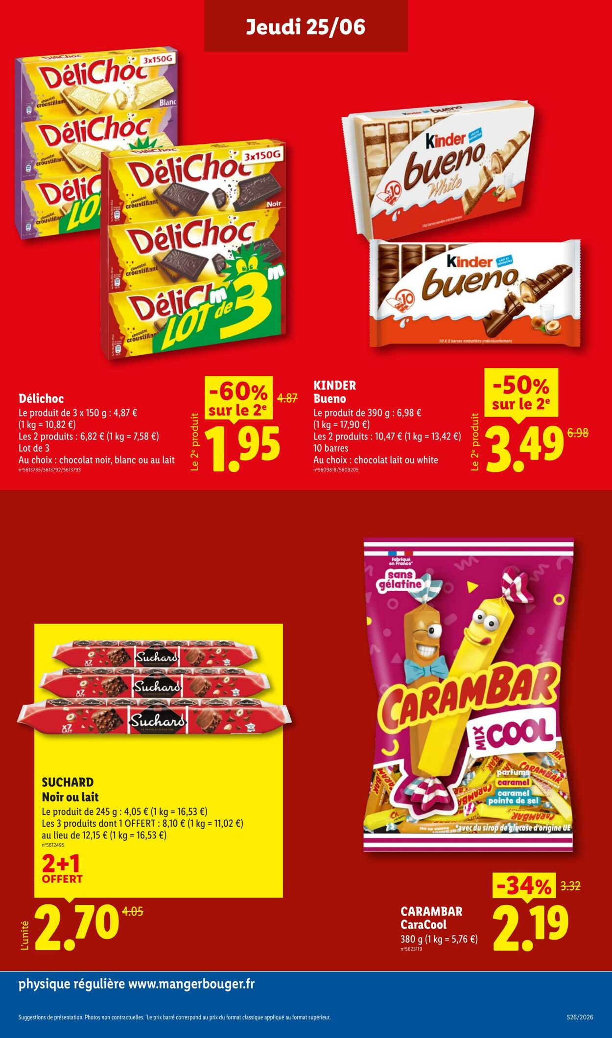 Catalogue Lidl 21.06.2026 - 01.07.2026