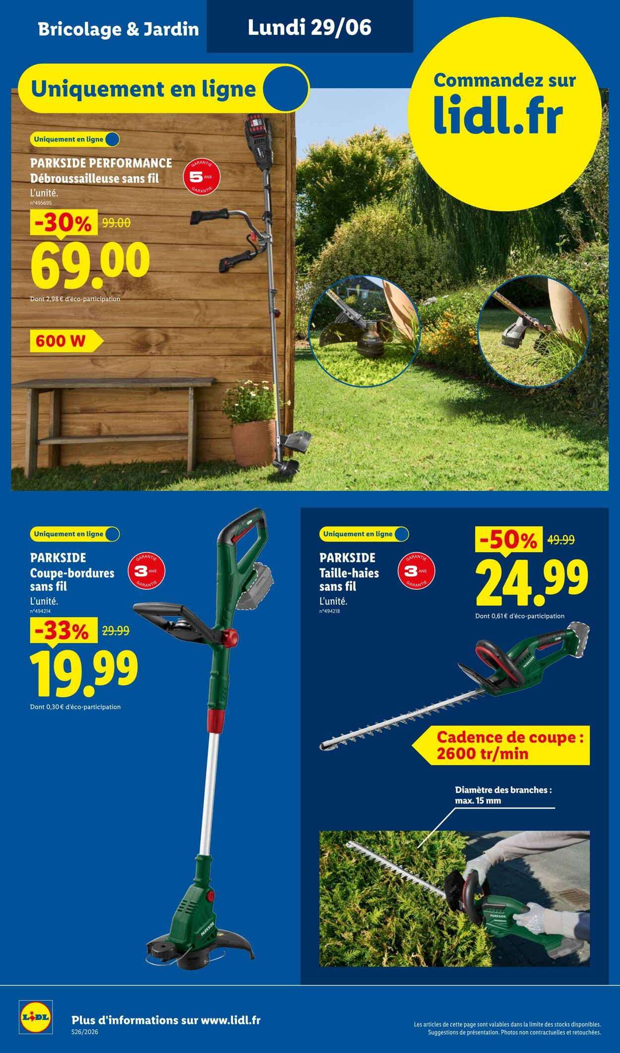 Catalogue Lidl 21.06.2026 - 01.07.2026