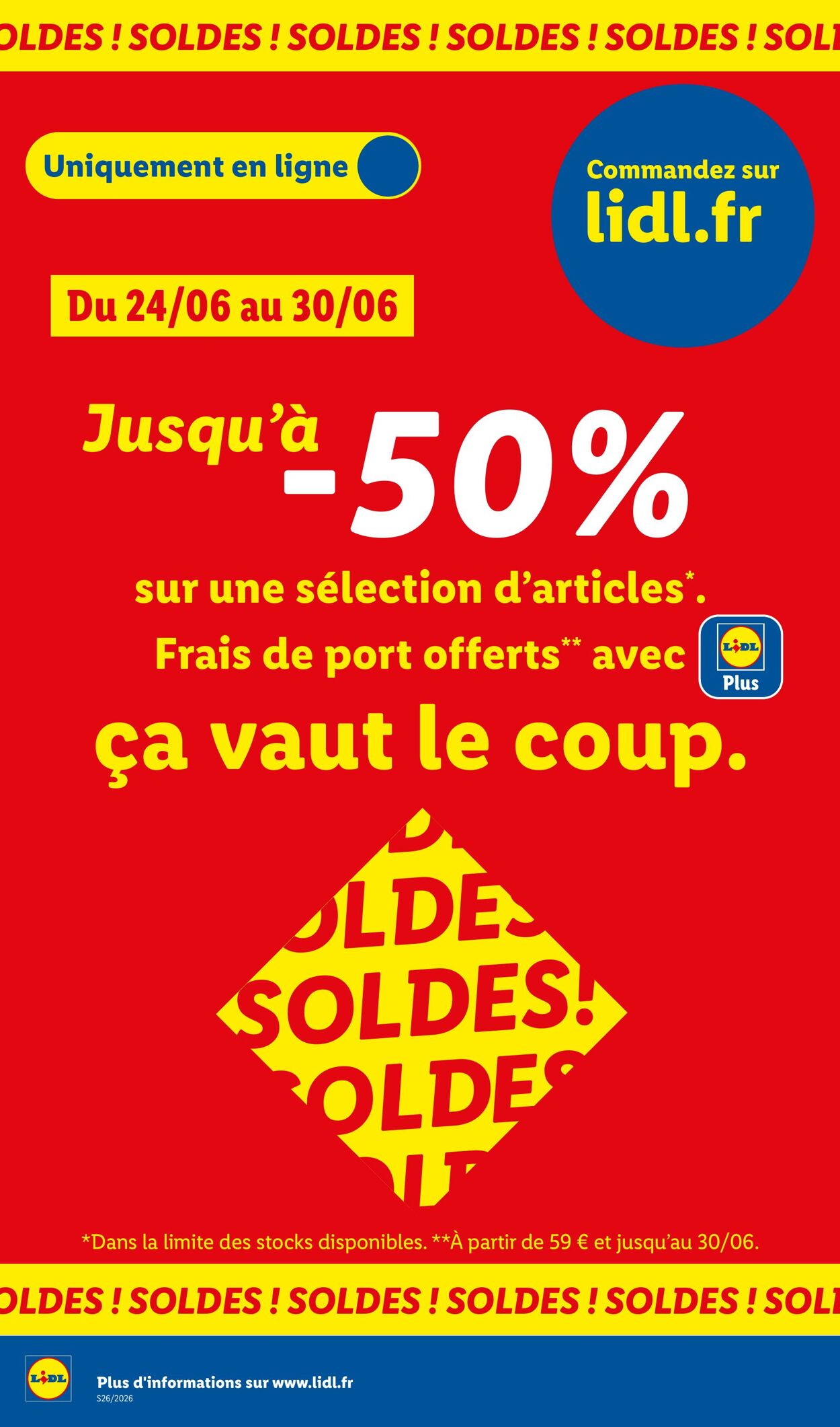 Catalogue Lidl 21.06.2026 - 01.07.2026