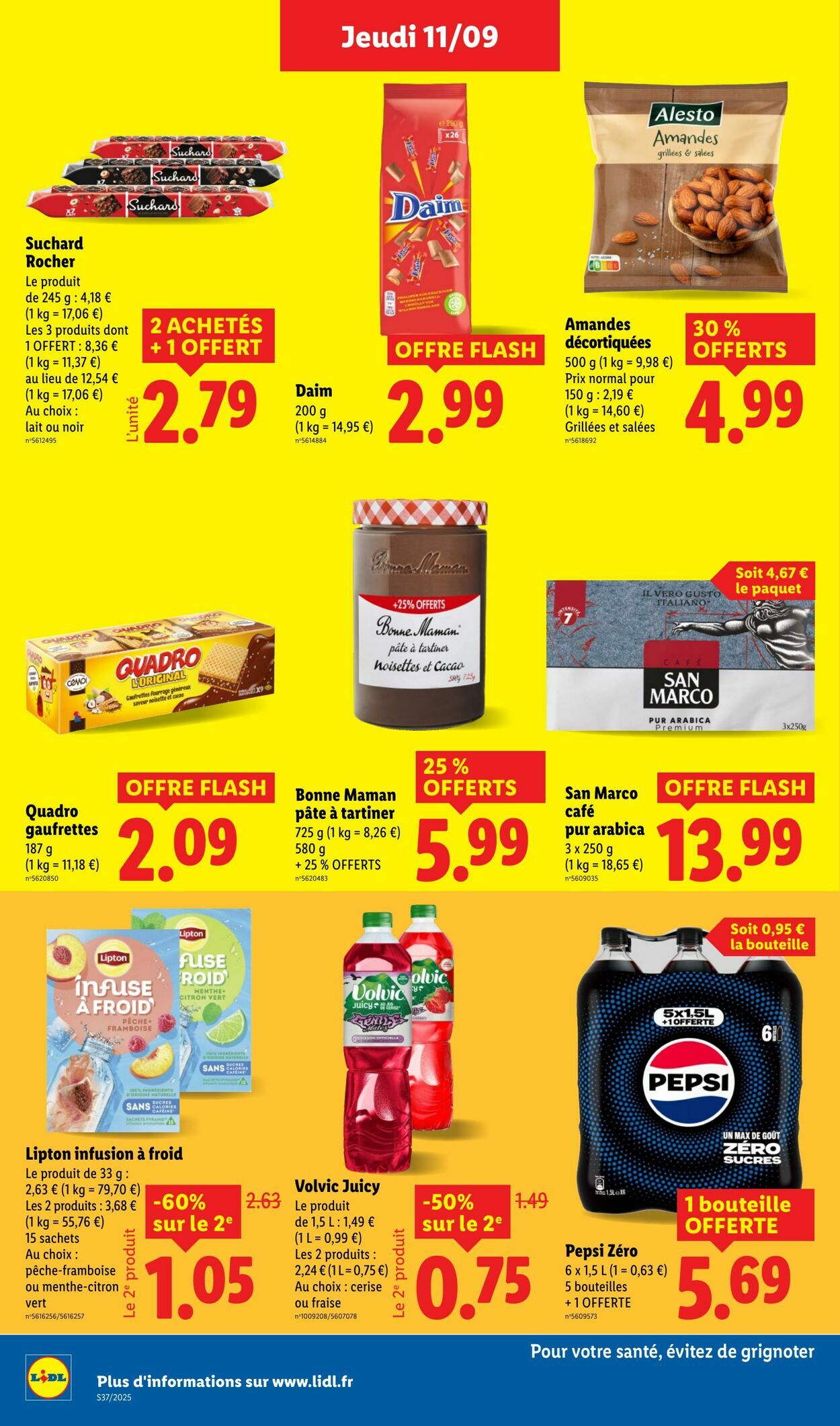 Catalogue Lidl 11.09.2025 - 17.09.2025