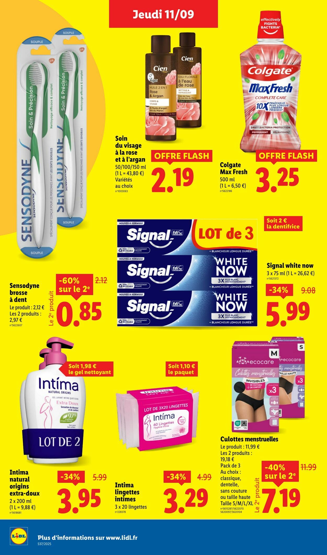 Catalogue Lidl 11.09.2025 - 17.09.2025