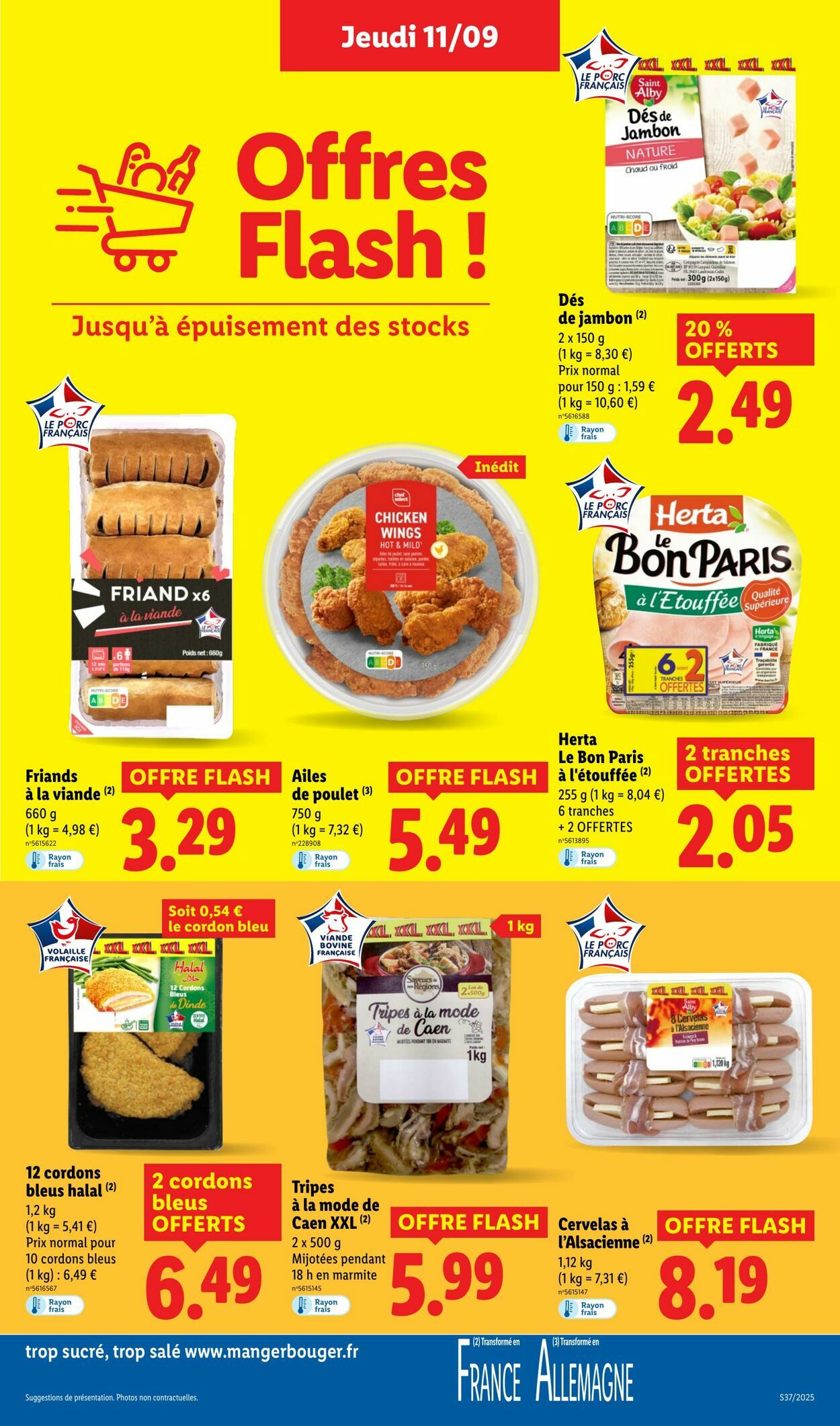 Catalogue Lidl 11.09.2025 - 17.09.2025