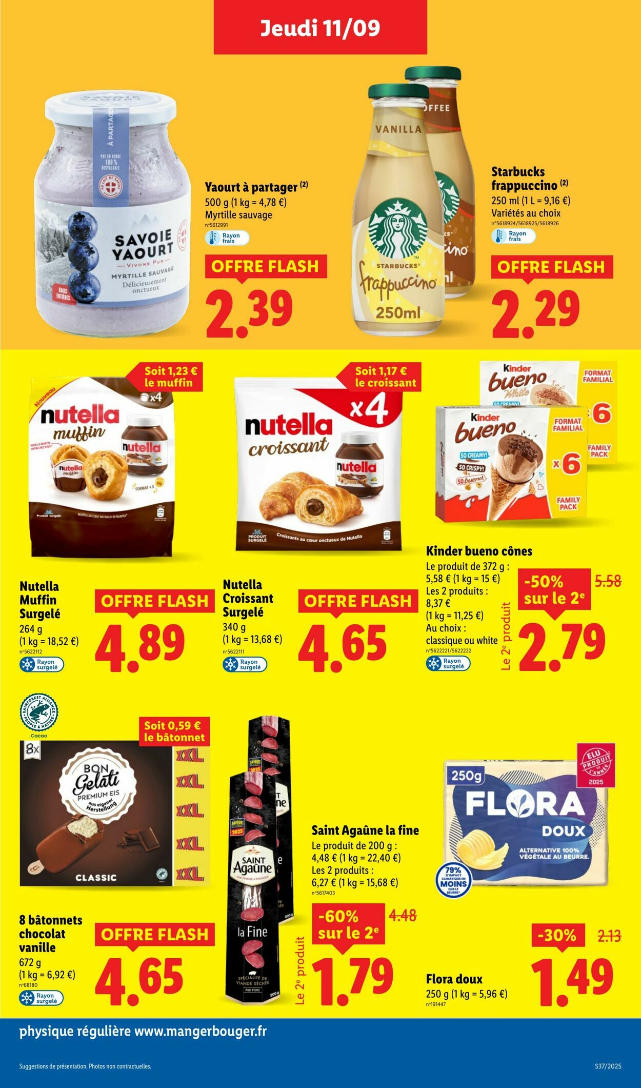 Catalogue Lidl 11.09.2025 - 17.09.2025